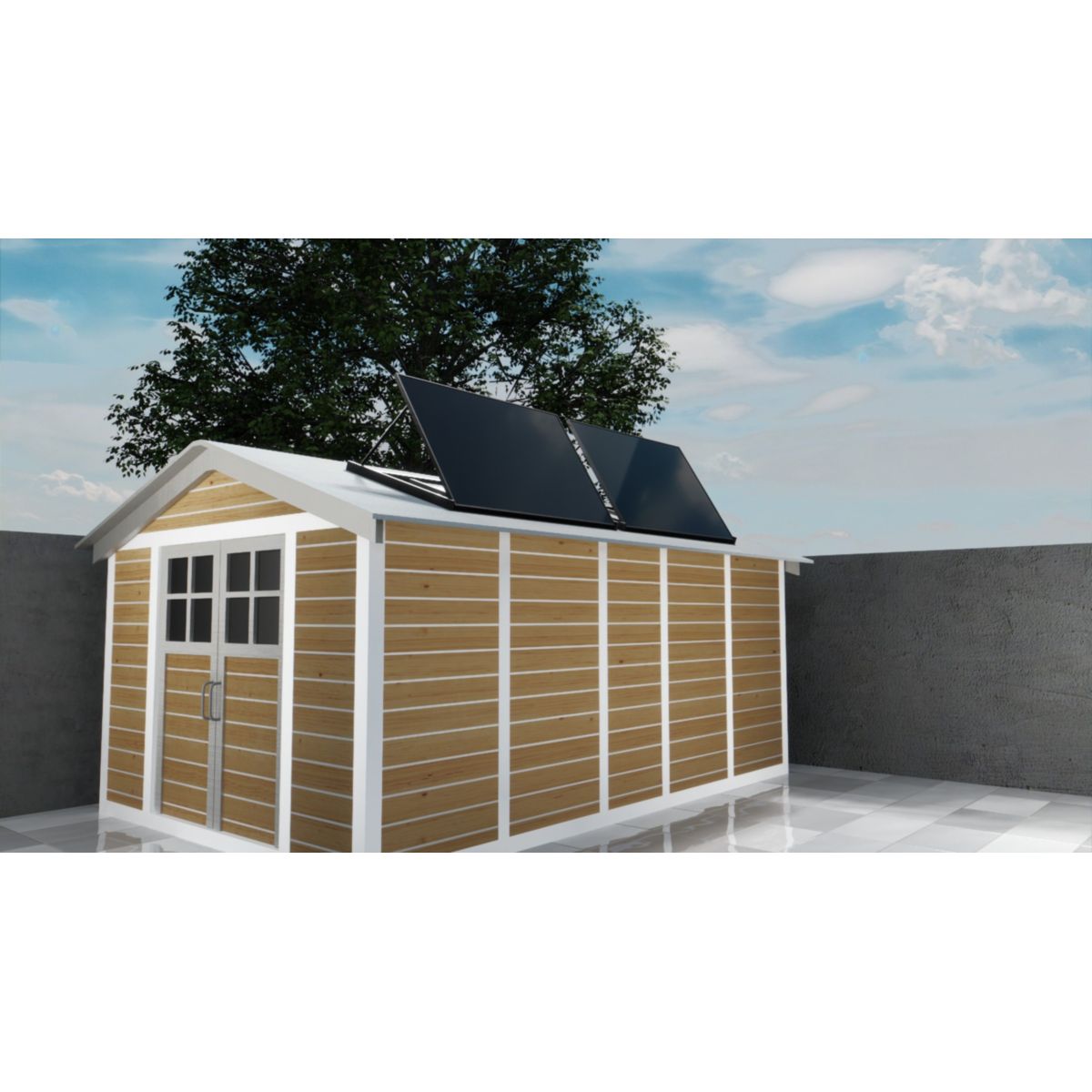 HEPA Premium 800 Balkon-Komplettkraftwerk Bild 5