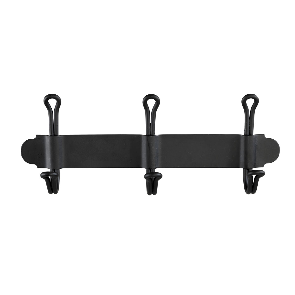 Wenko Hakenleiste Nostalgie Trio schwarz Bild 3