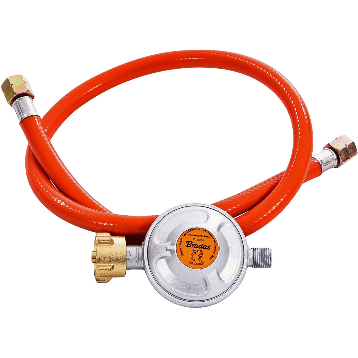 COZZE  Reglerset mit Druckminderer und Schlauch Bild 1