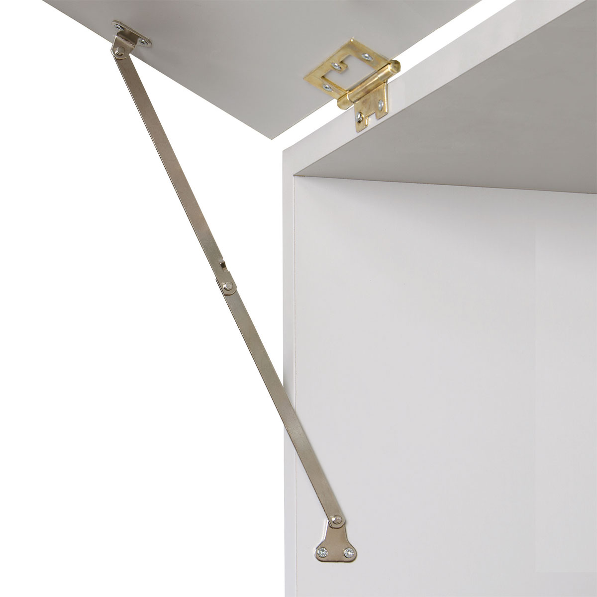 Suki Klappenhalter 200 mm vernickelt 2 Stück Bild 2