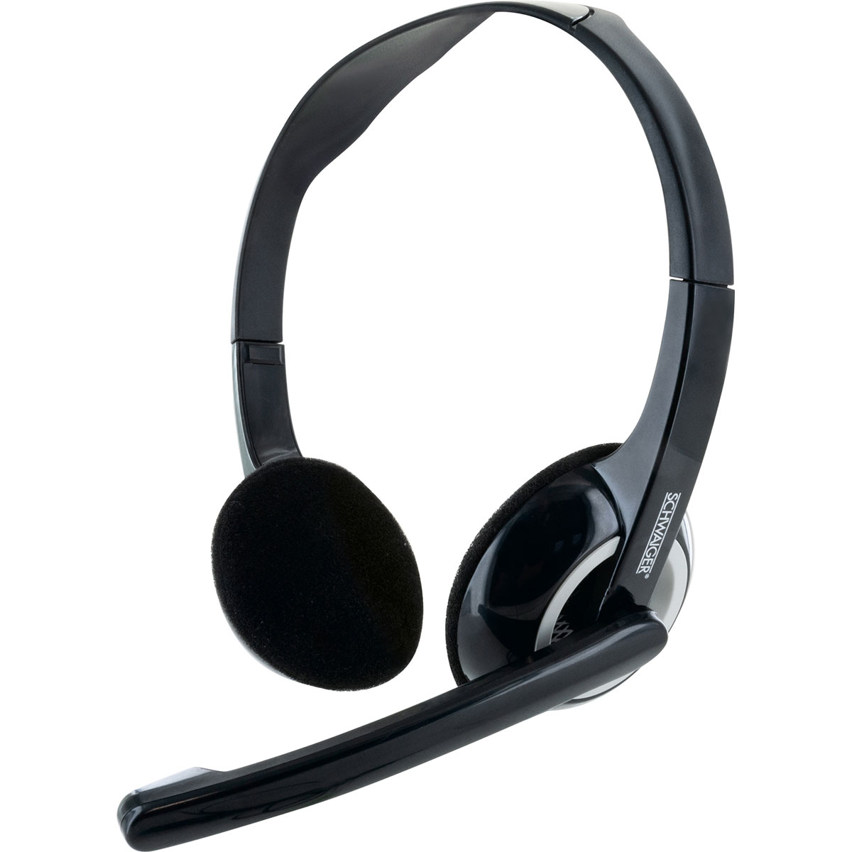 Schwaiger  PC Headset HS1000 013 schwarz Bild 5