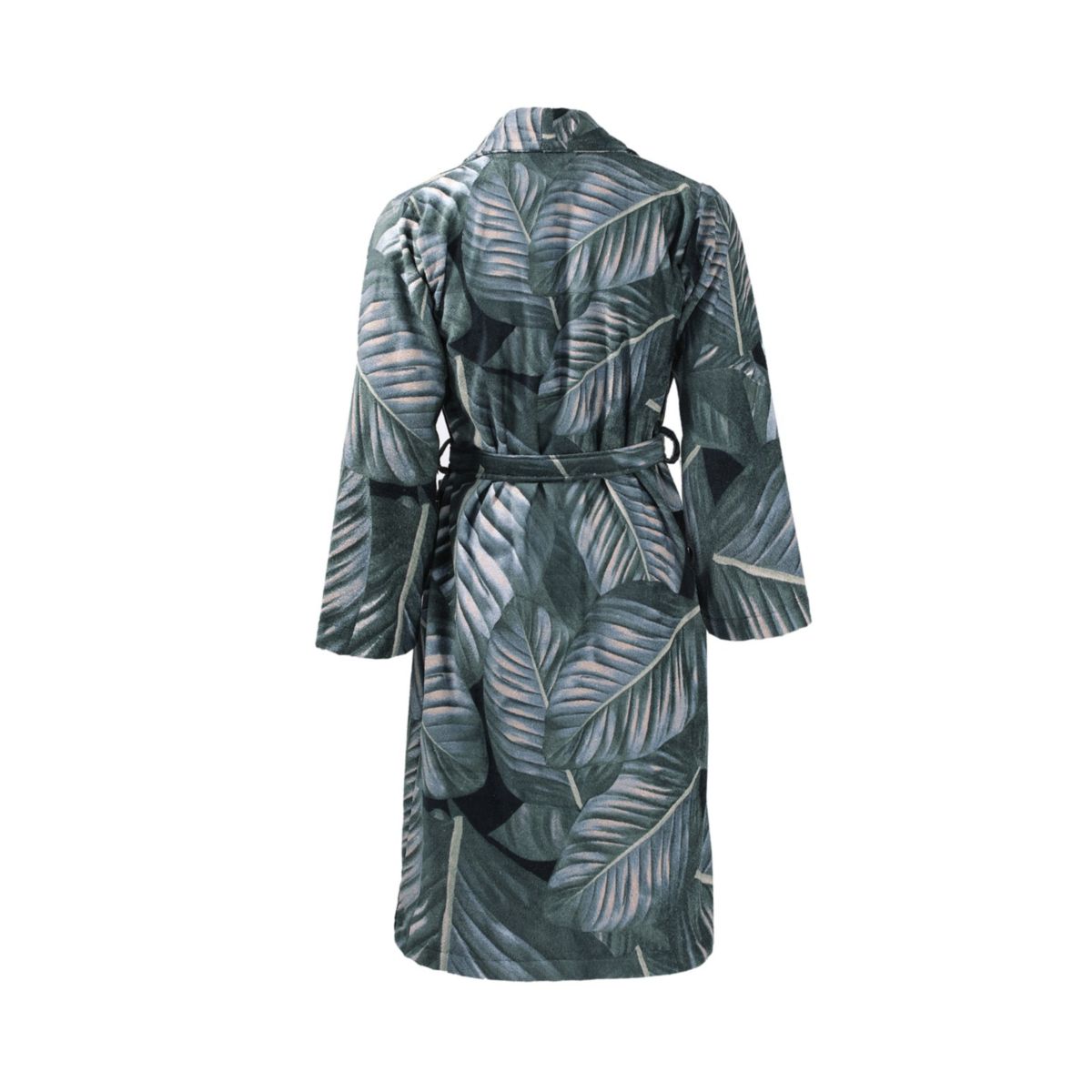 Bademantel Tropical 125 Schwarz / Grün S Bild 2