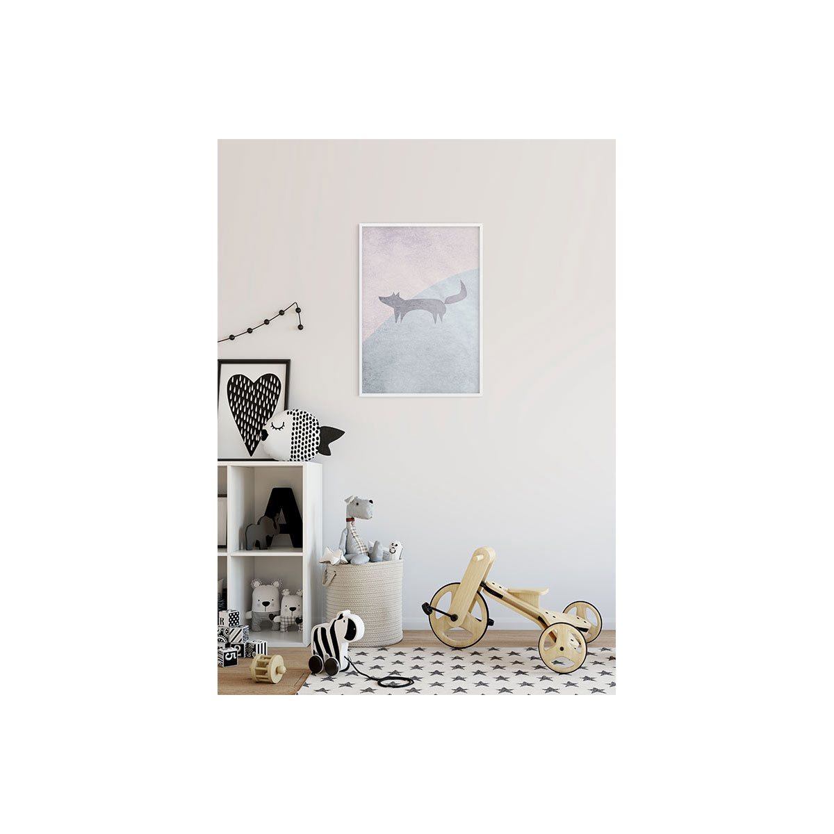 Komar  Wandbild Wild and Free Fox 30x40 cm Bild 4