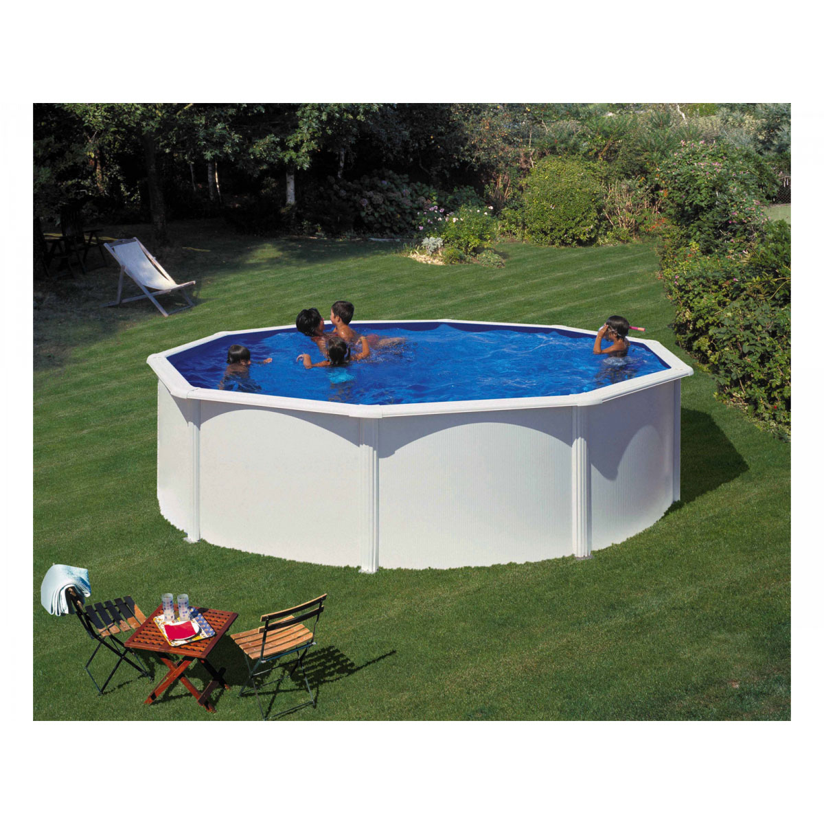 Rundpool-Set Classic Durchmesser 550 cm