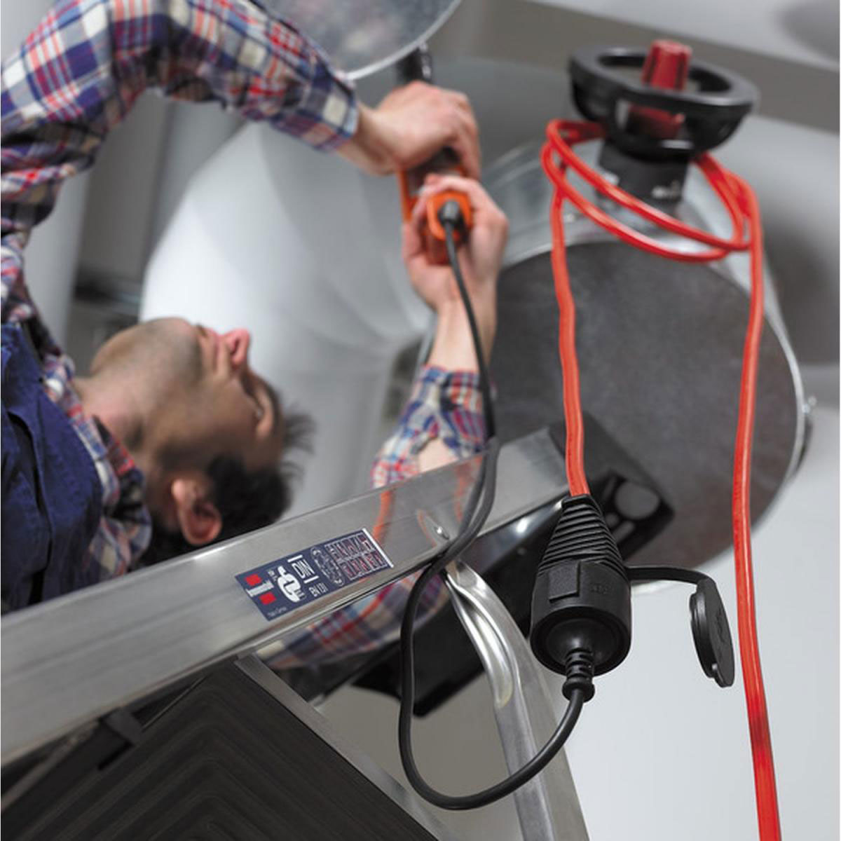 Brennenstuhl Baustellen-Verlängerungskabel 10 m H07RN-F3G1,5 schwarz Bild 2