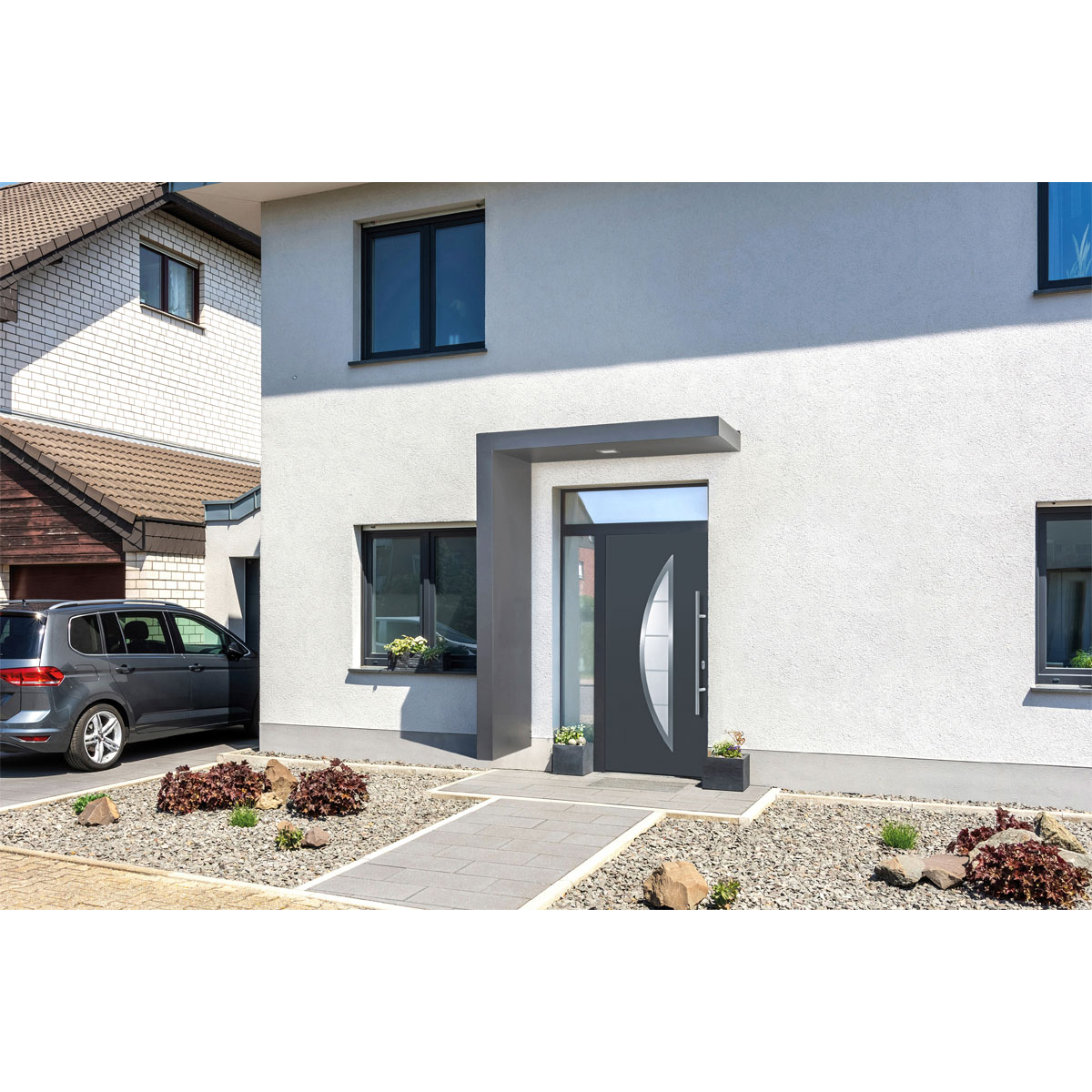 Hörmann Haustür Thermo 46 TPS 900D DIN Links Titan Metallic 110 x 210 cm Bild 3