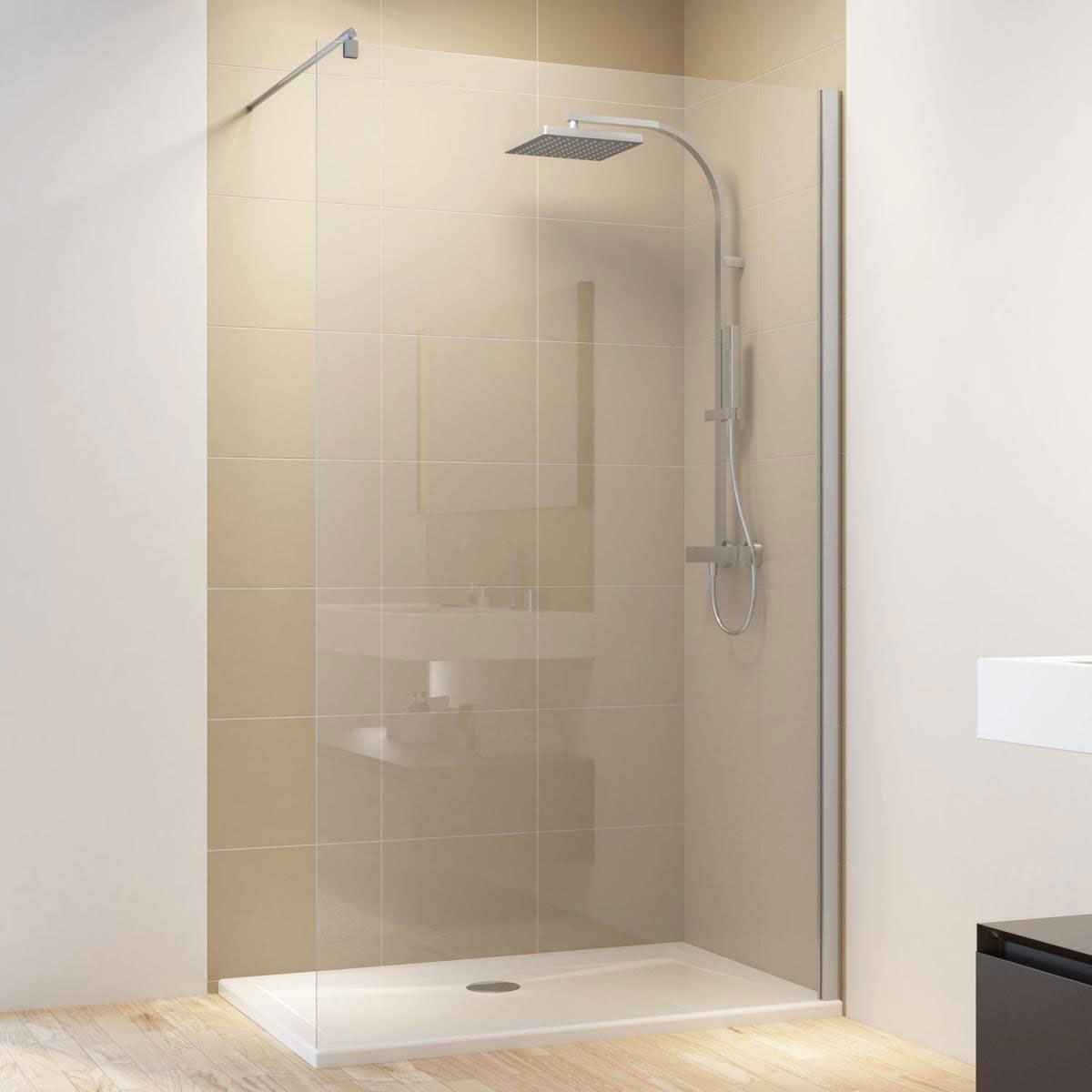 Schulte Walk In MasterClass M8 200 x 100 cm chromoptik klar