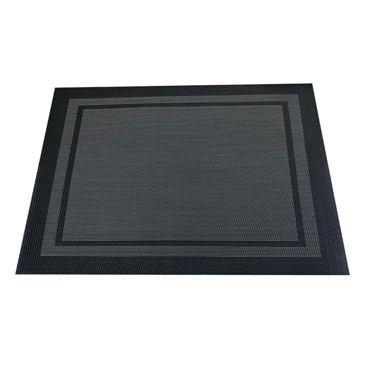 Haveson Platzdecke 45 x 32 cm schwarz-grau