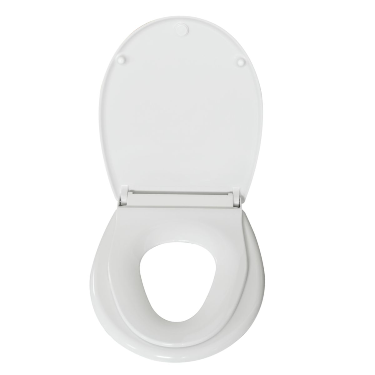 Valblue WC-Sitz Family mit integriertem Kindersitz, Duroplast, Absenkautomatik Bild 3