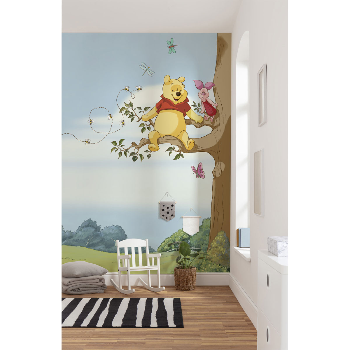 Komar  Papier Fototapete Winnie the Pooh Tree 184x254 cm