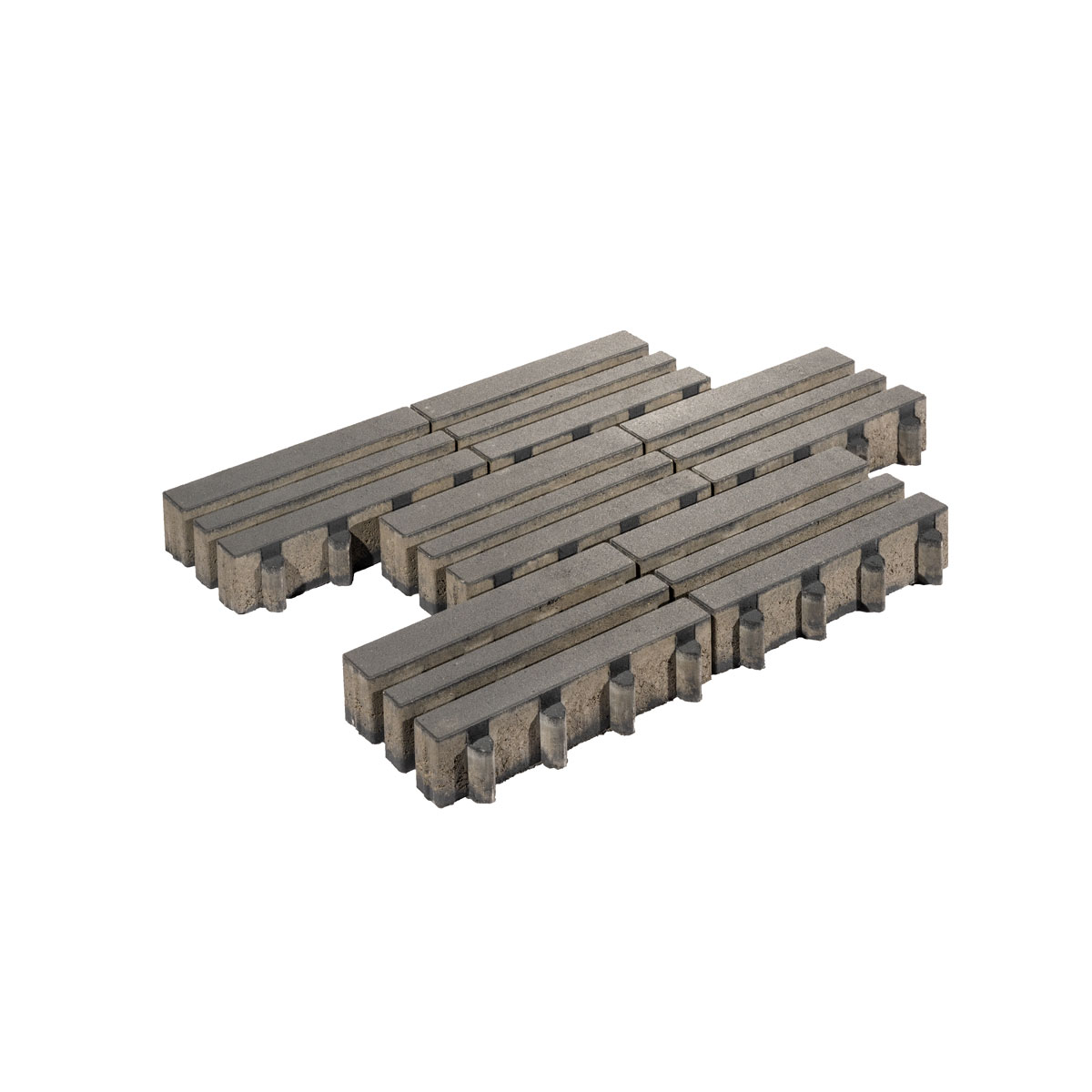 Lusit  ECO City40x20x8 cm, Anthrazit mit Microfase Bild 2