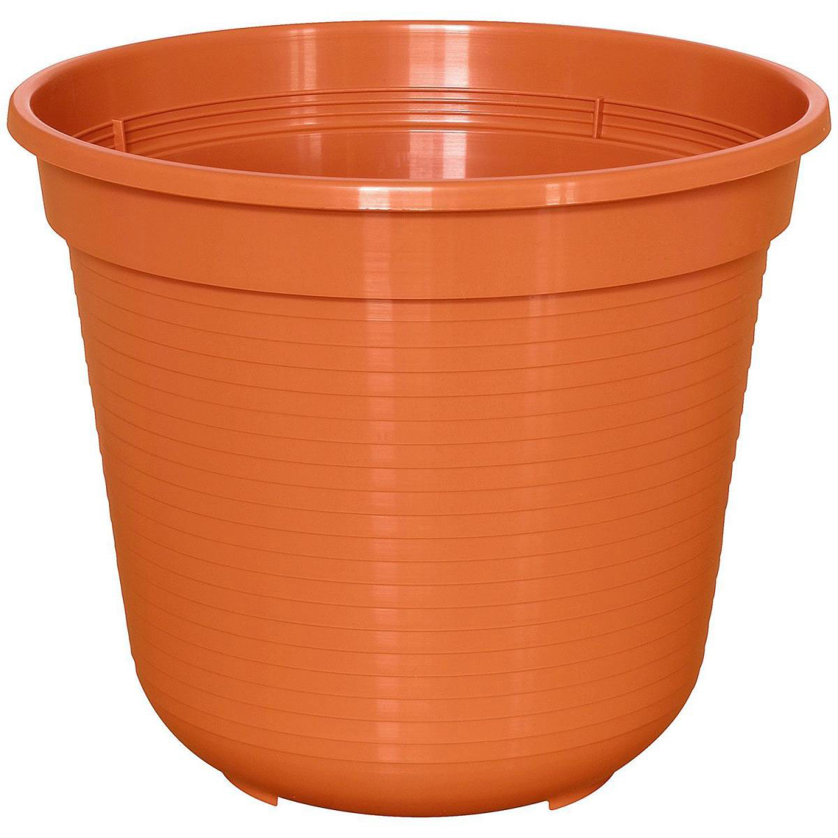 Geli Blumentopf Kunststoff 20 cm terrakotta