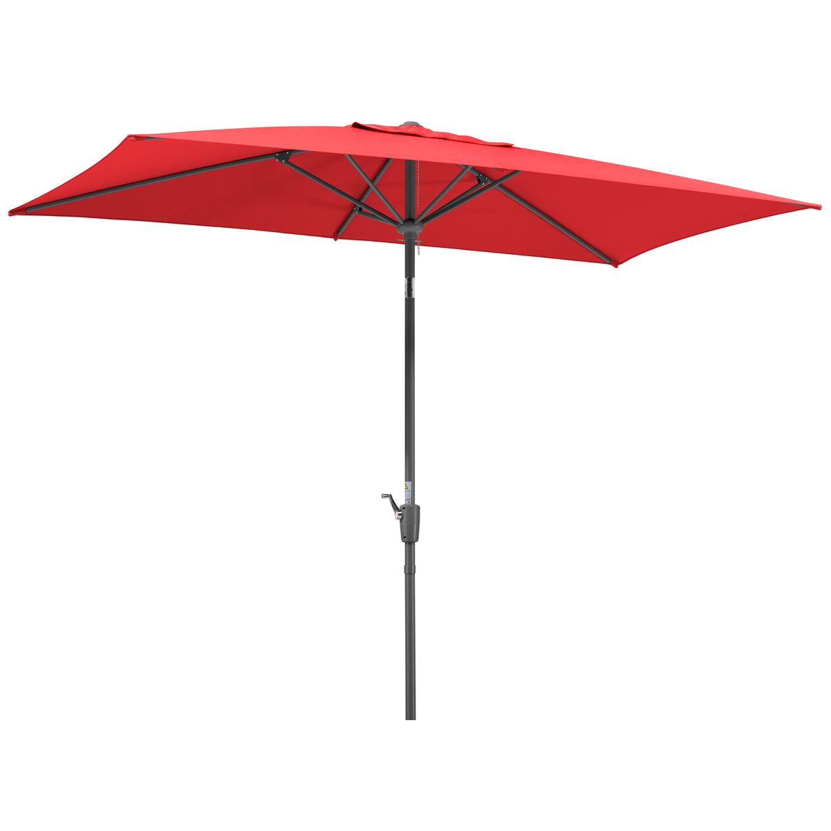 Schneider Schirme Sonnenschirm Tunis 270 x 150 cm rot