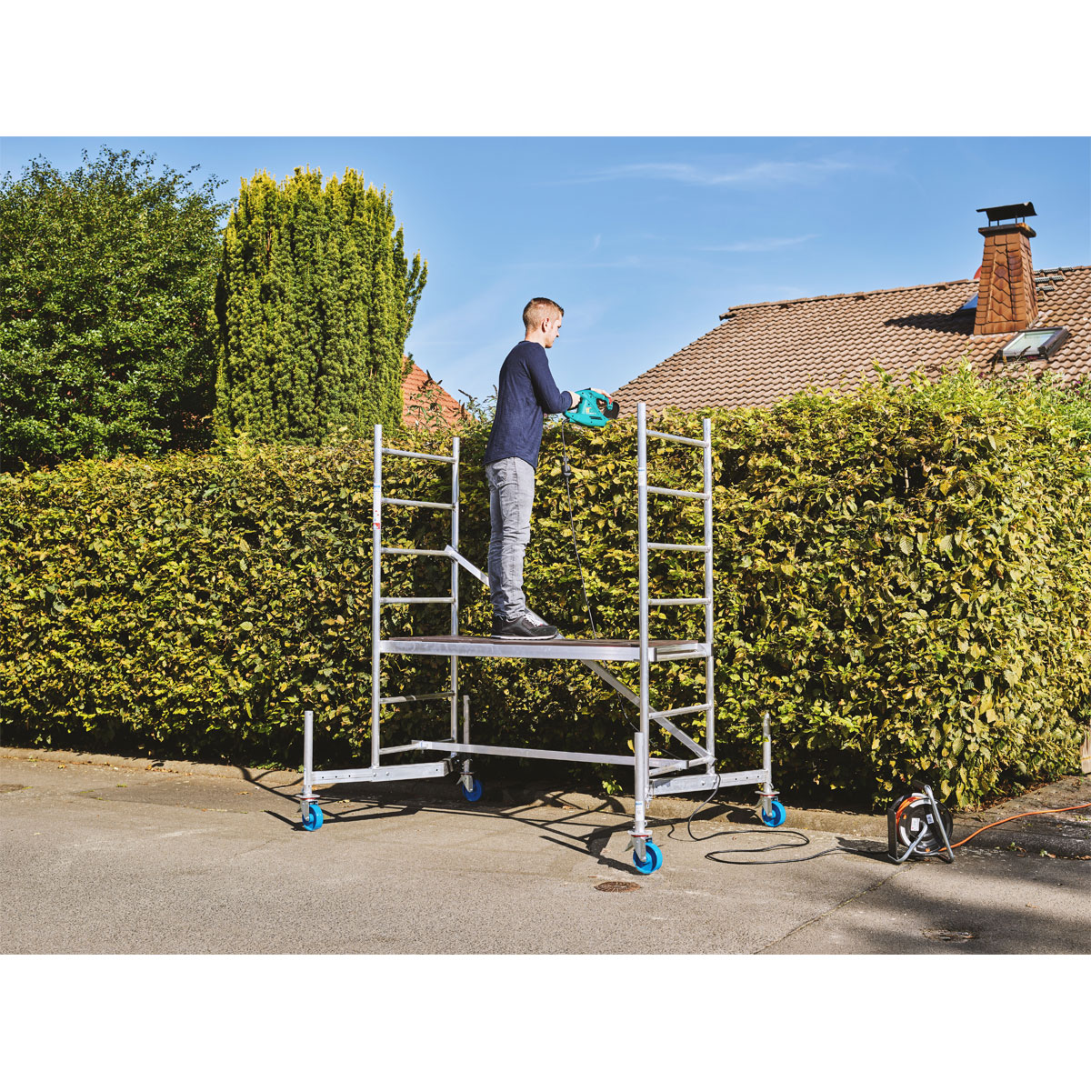 Krause  ClimTec Alu-Arbeitsgerüst 1 Aufstockung Bild 5