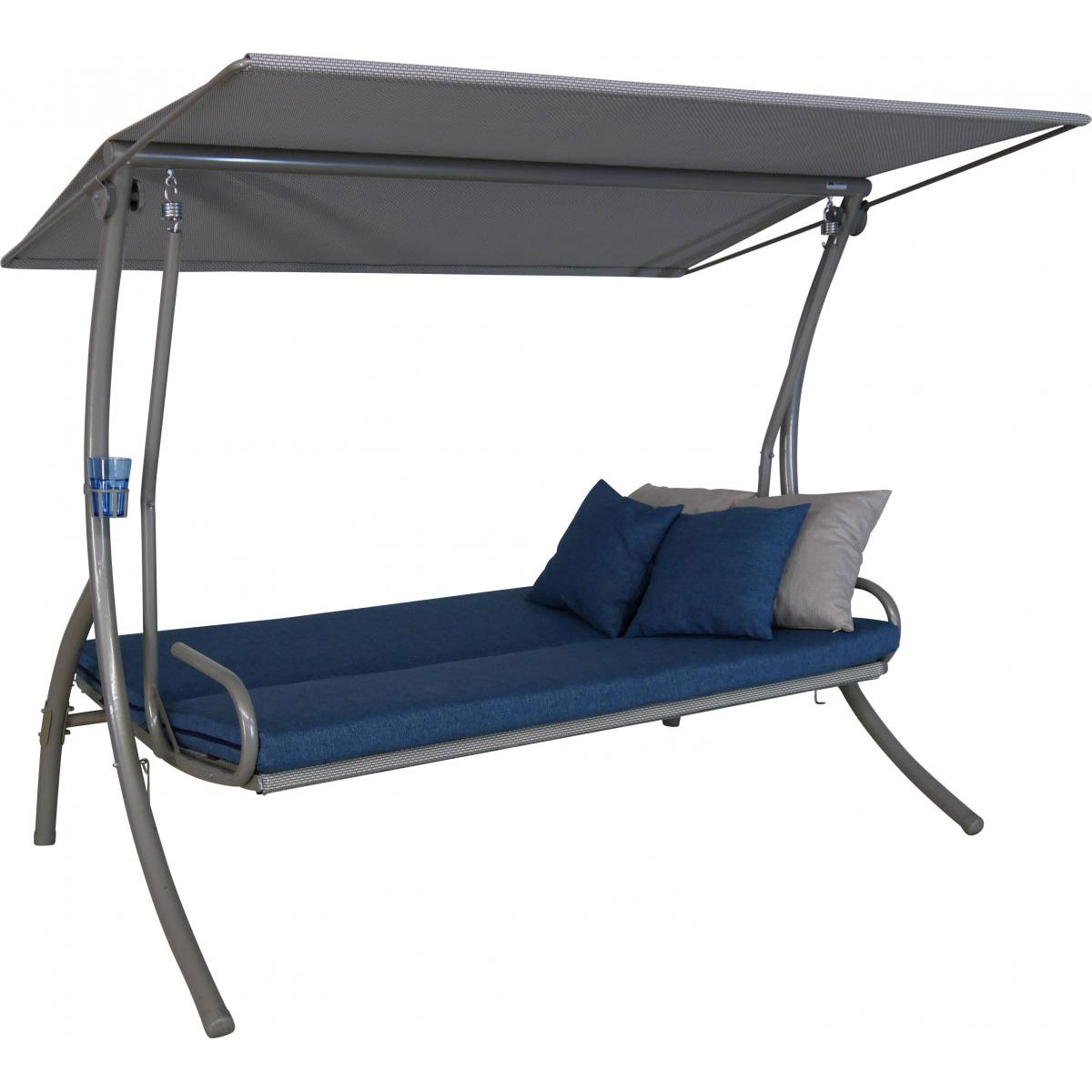 Angerer Freizeitmöbel GmbH Hollywoodschaukel 3-Sitzer Elegance Smart denim Bild 2