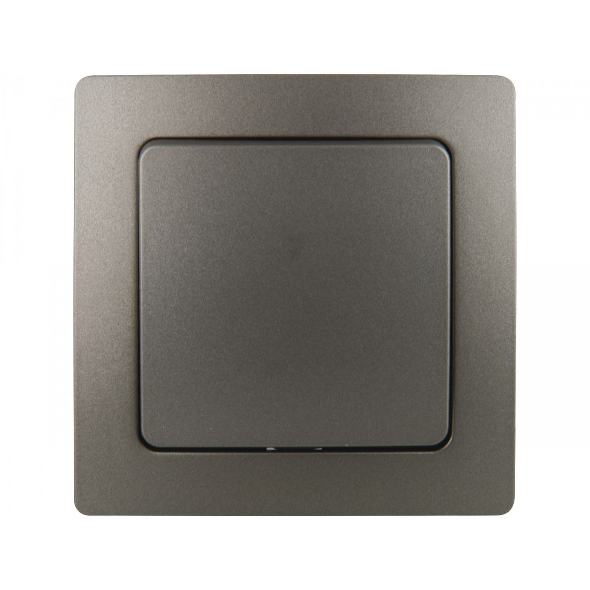 Unitec Aus-/Wechselschalter Monaco silber