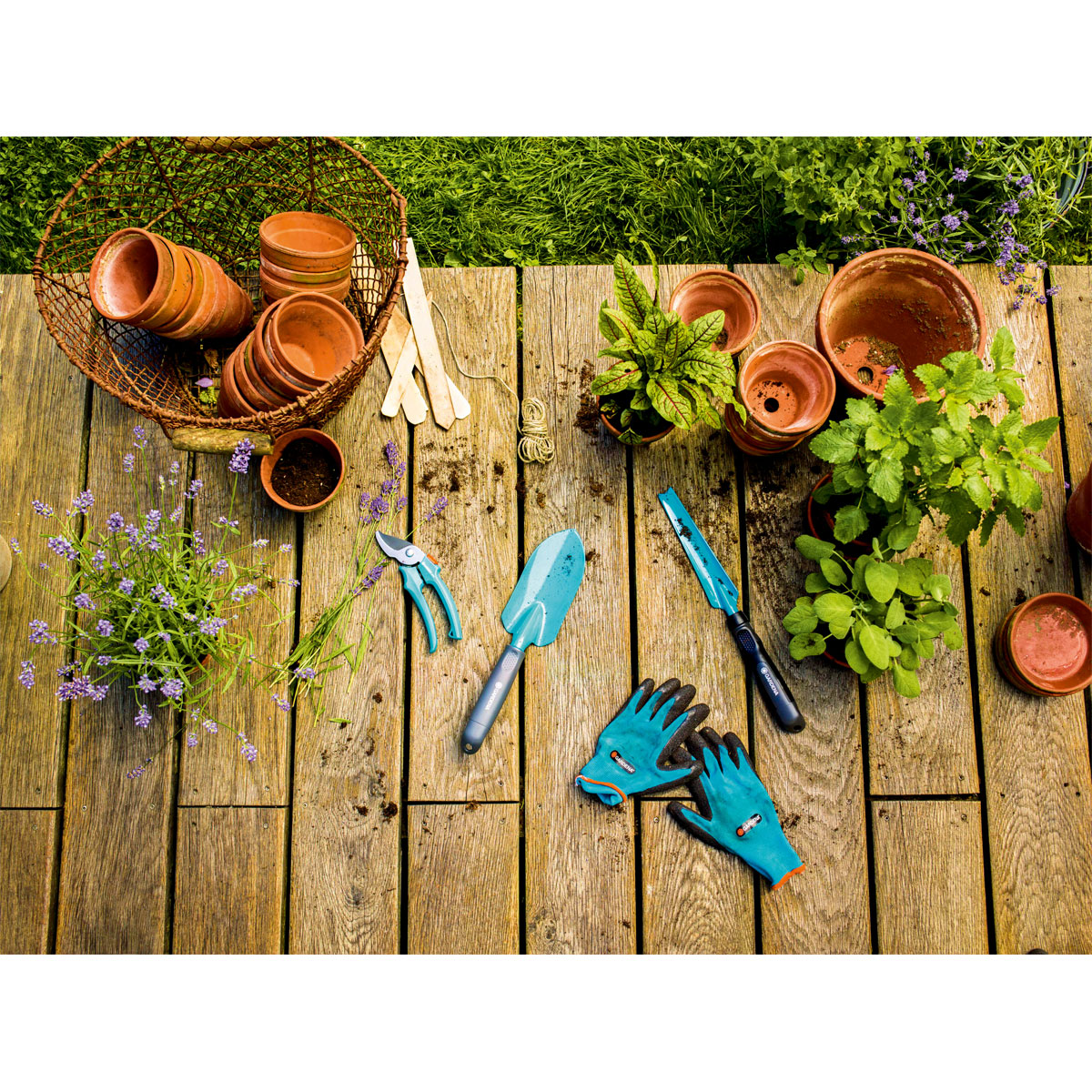 Gardena  Gartenhandgeräte-Set 4-teilig Bild 3