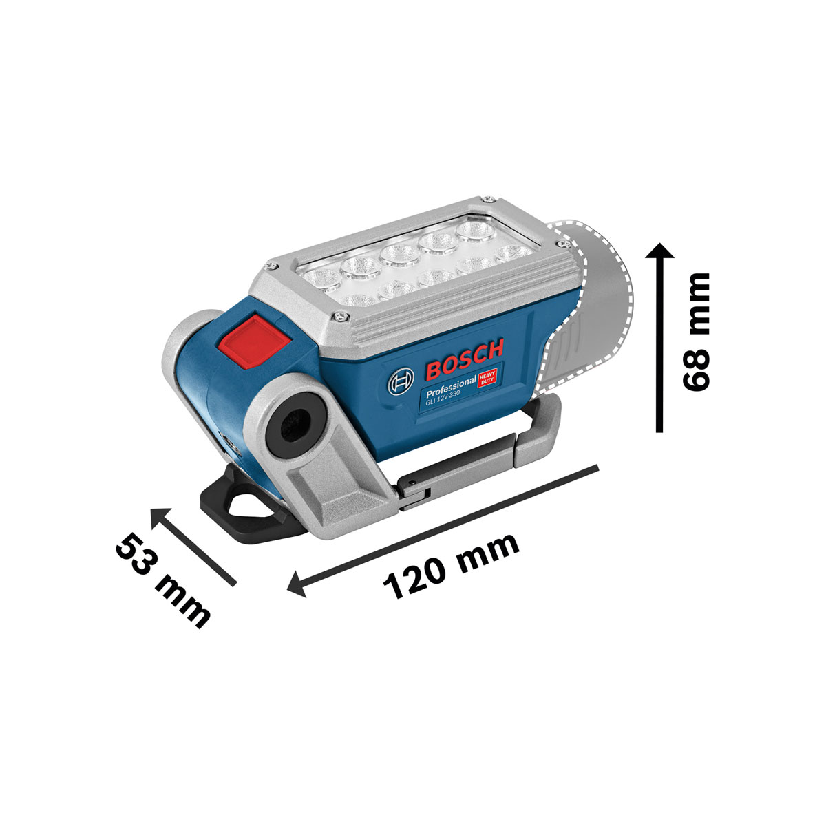 Bosch Professional  Akku-Lampe GLI 12V-330 Bild 5