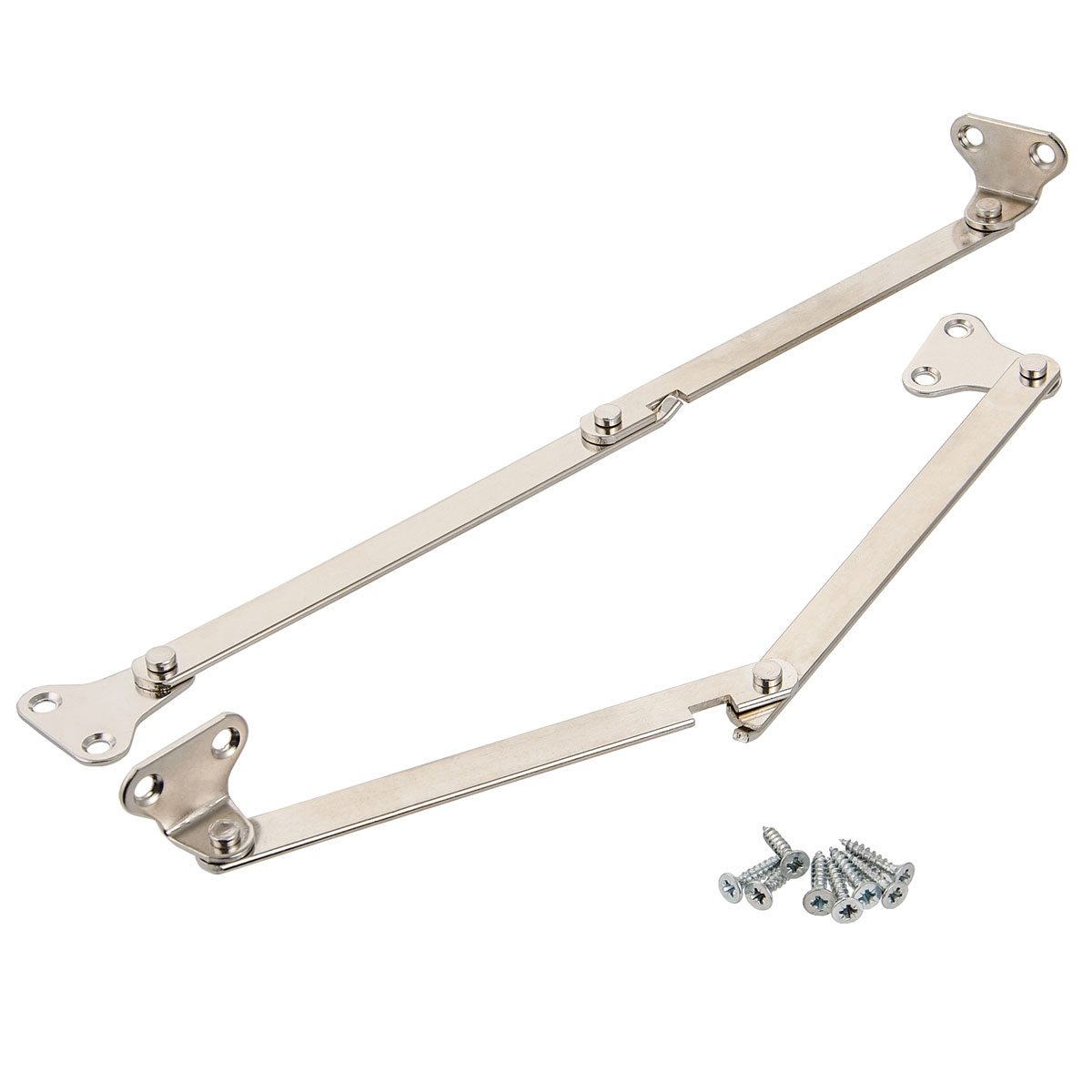 Suki Klappenhalter 200 mm vernickelt 2 Stück Bild 3