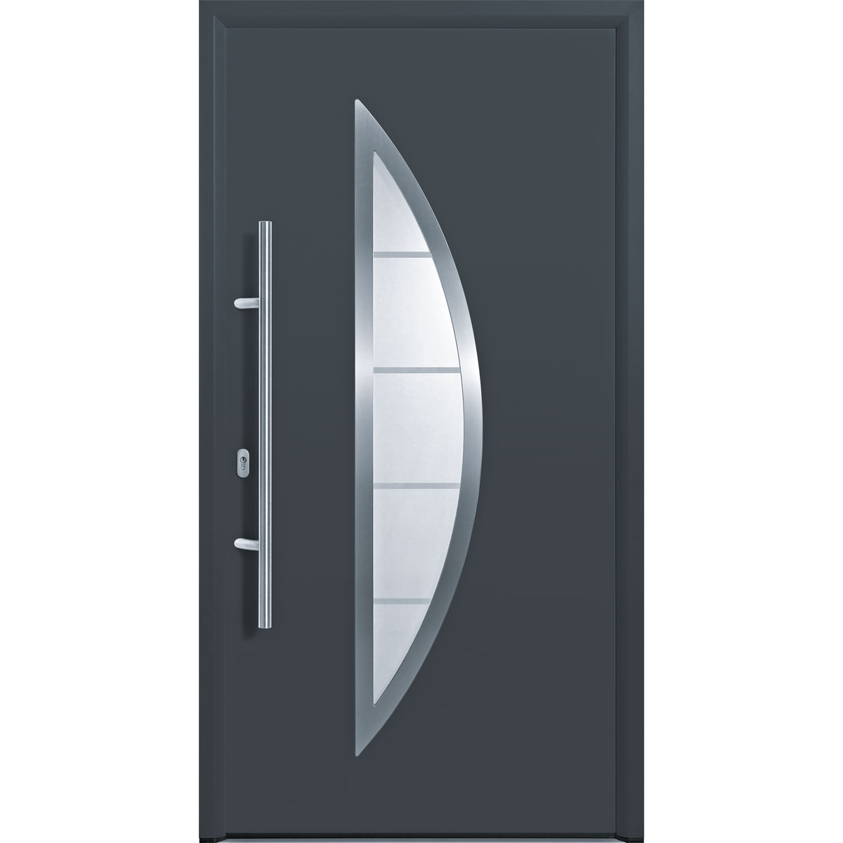 Hörmann Haustür Thermo 46 TPS 900D DIN Rechts Titan Metallic 110 x 210 cm