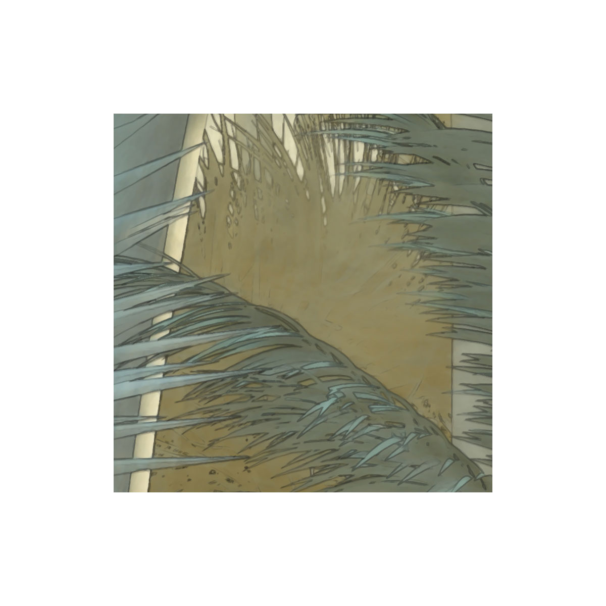 Komar  Vlies Fototapete Misty Jungle 400x250 cm Bild 8