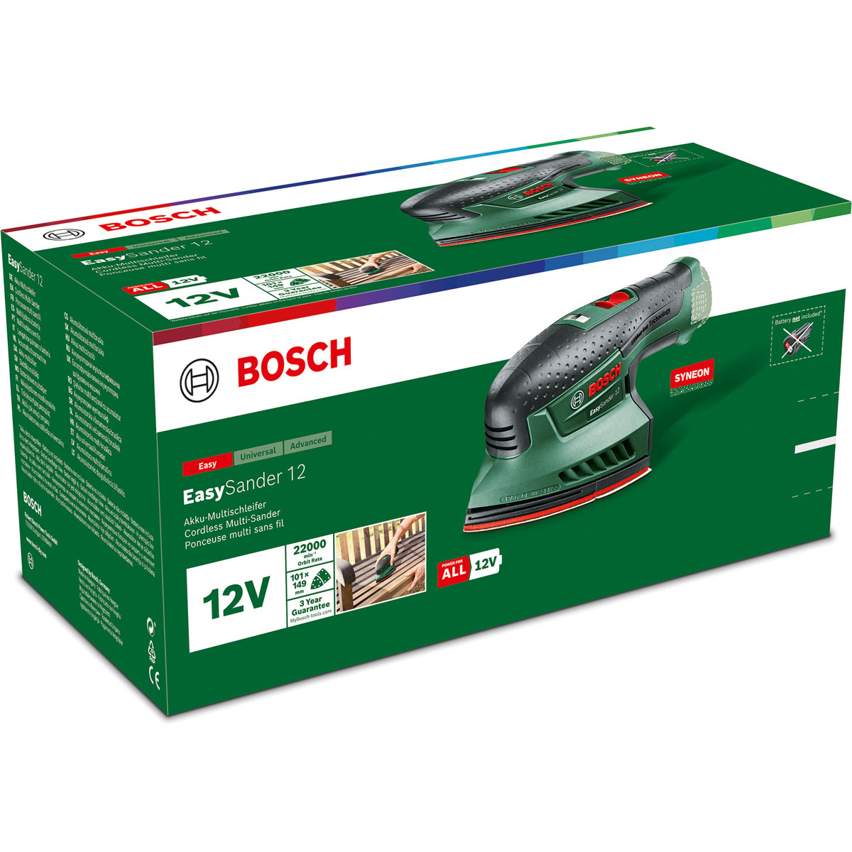 Bosch  Multischleifer EasySander 12 ohne Akku Bild 3