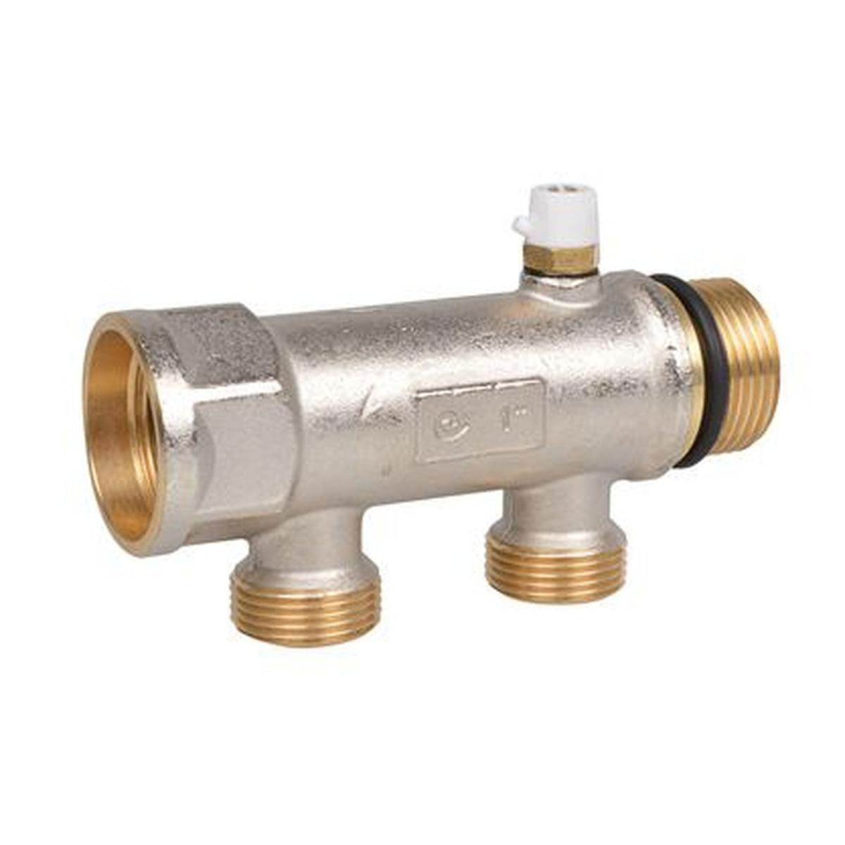 Kirchhoff Verteiler 1" AG/IG x 2 x ¾ Eurokon