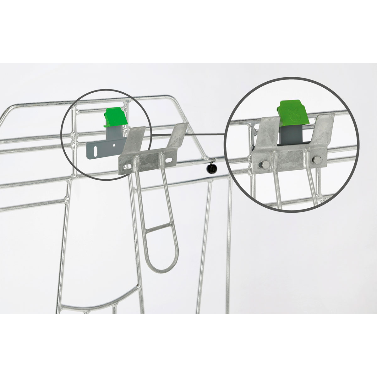 Auswurfsicherung Bucket Guard grün 3 Stück Bild 7