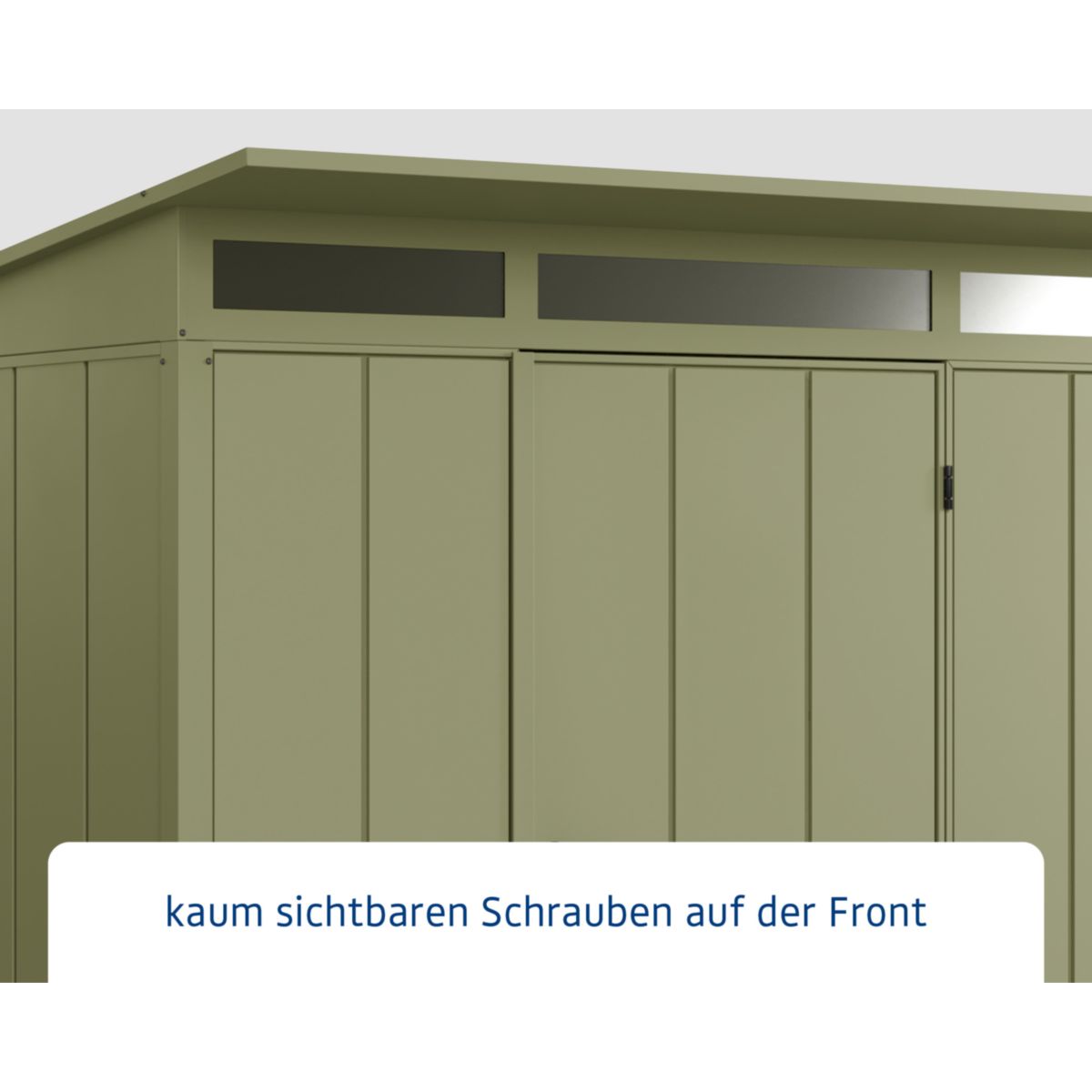 EcoStar  Gerätehaus Elegant-PTyp 2RAL6013 1 flg Bild 4