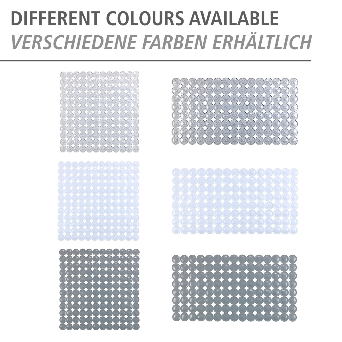 Wenko Duscheinlage Belem weiß 54 x 54 cm Bild 6