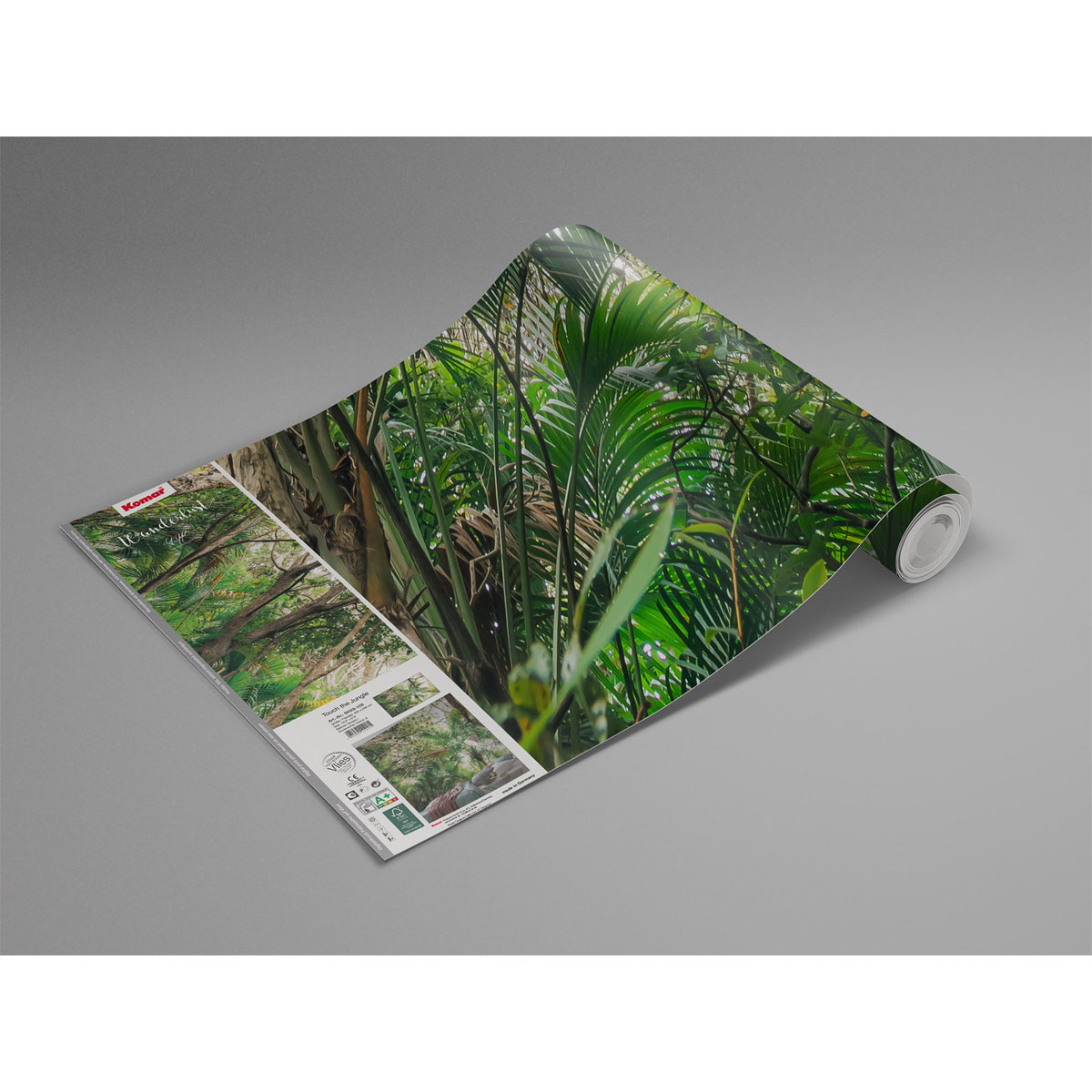 Komar  Vlies Fototapete Touch the Jungle 450x280 cm Bild 8