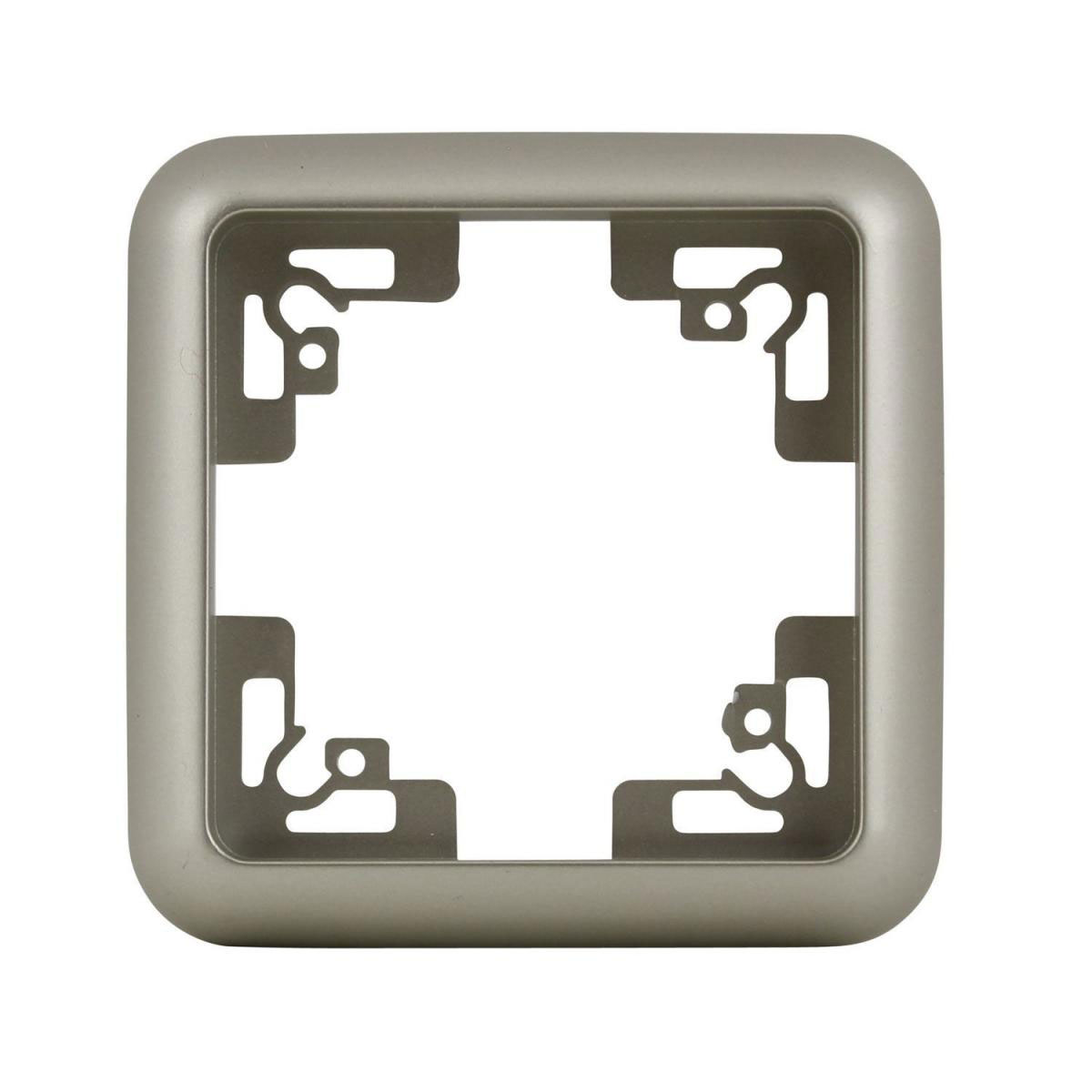 Abdeckrahmen Montreal 1-fach champagner Serie 505