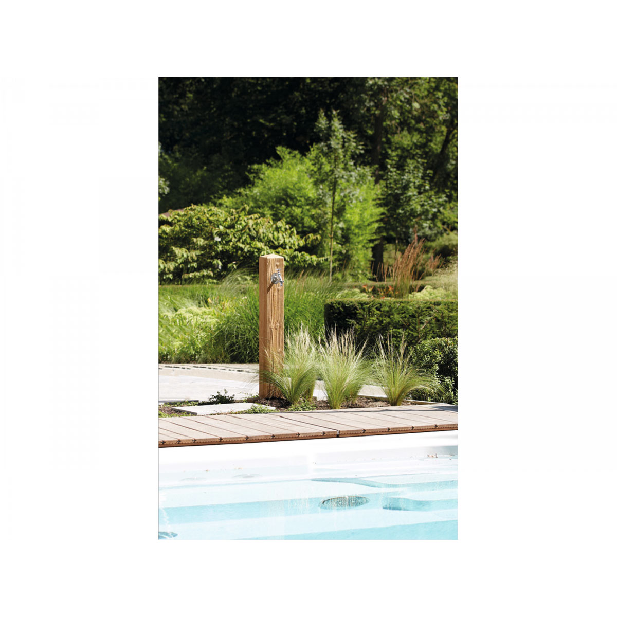 Garantia Wasserzapfsäule Wood beige Bild 2