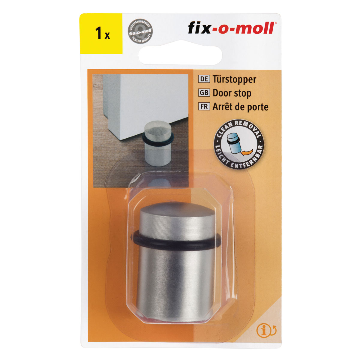 Suki Türstoppfer klebend 4,4 cm satiniert Bild 2