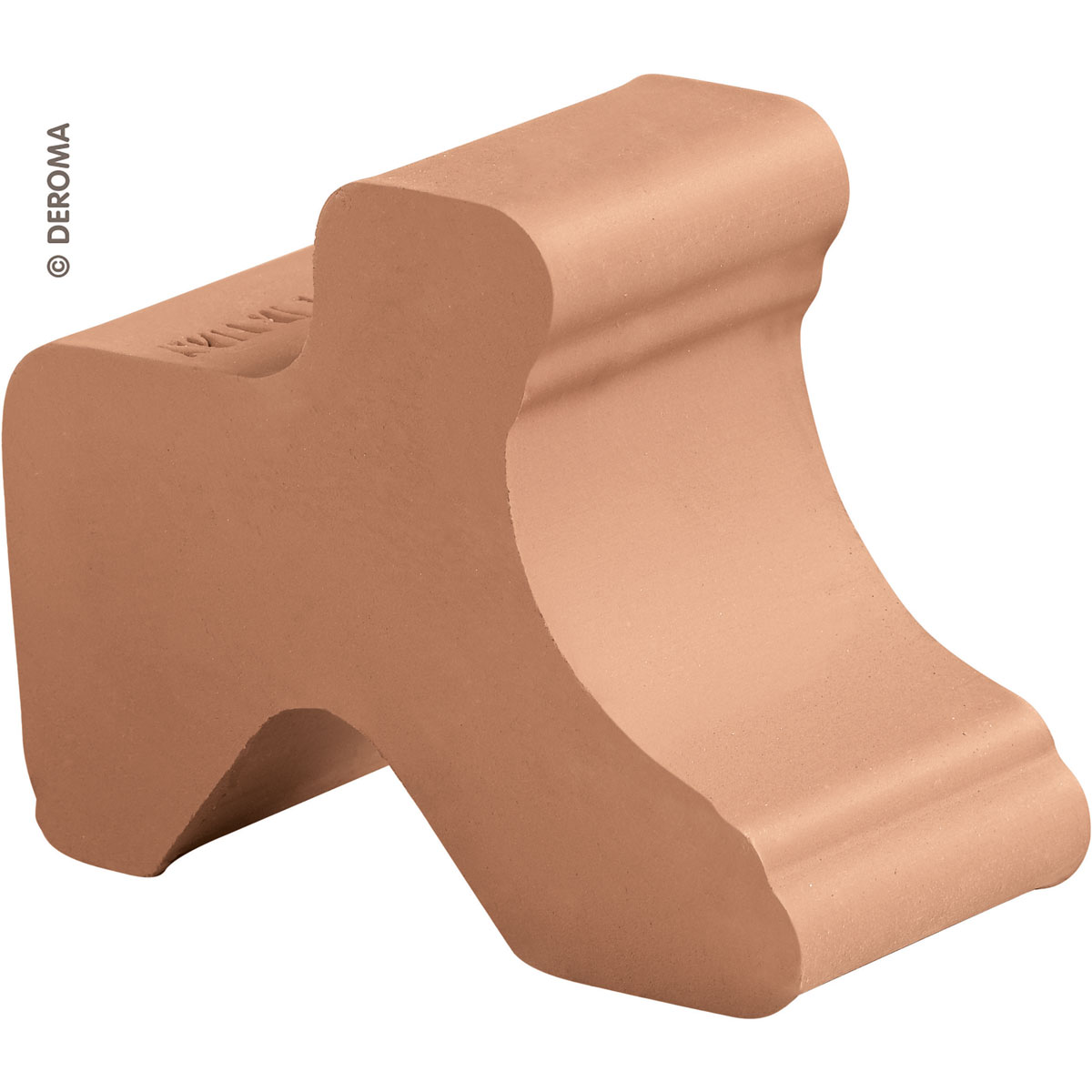 Tonfüße Antico 4 cm White Garden 3 Stück