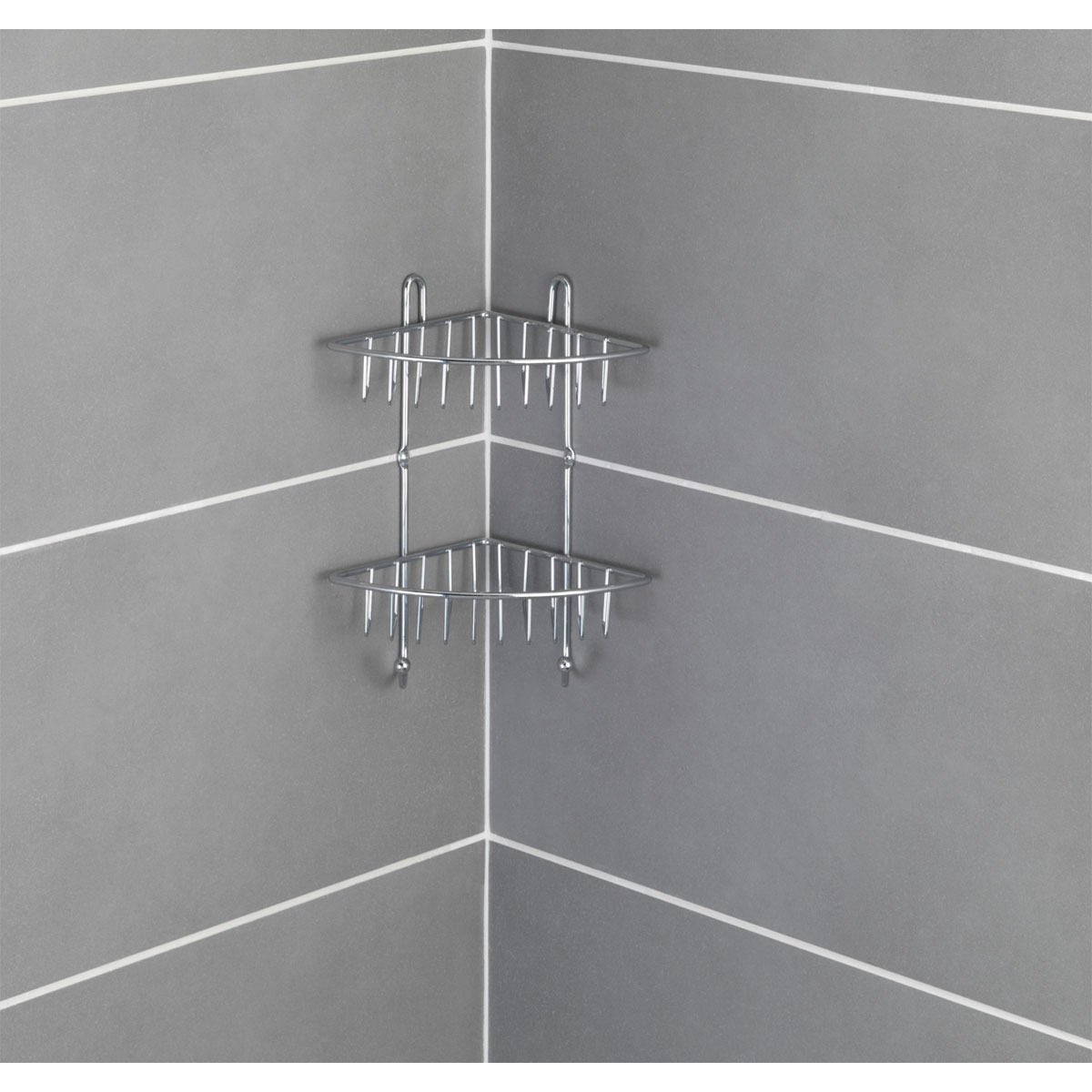 Wenko Eckregal Milano mit 2 Etagen Bild 7