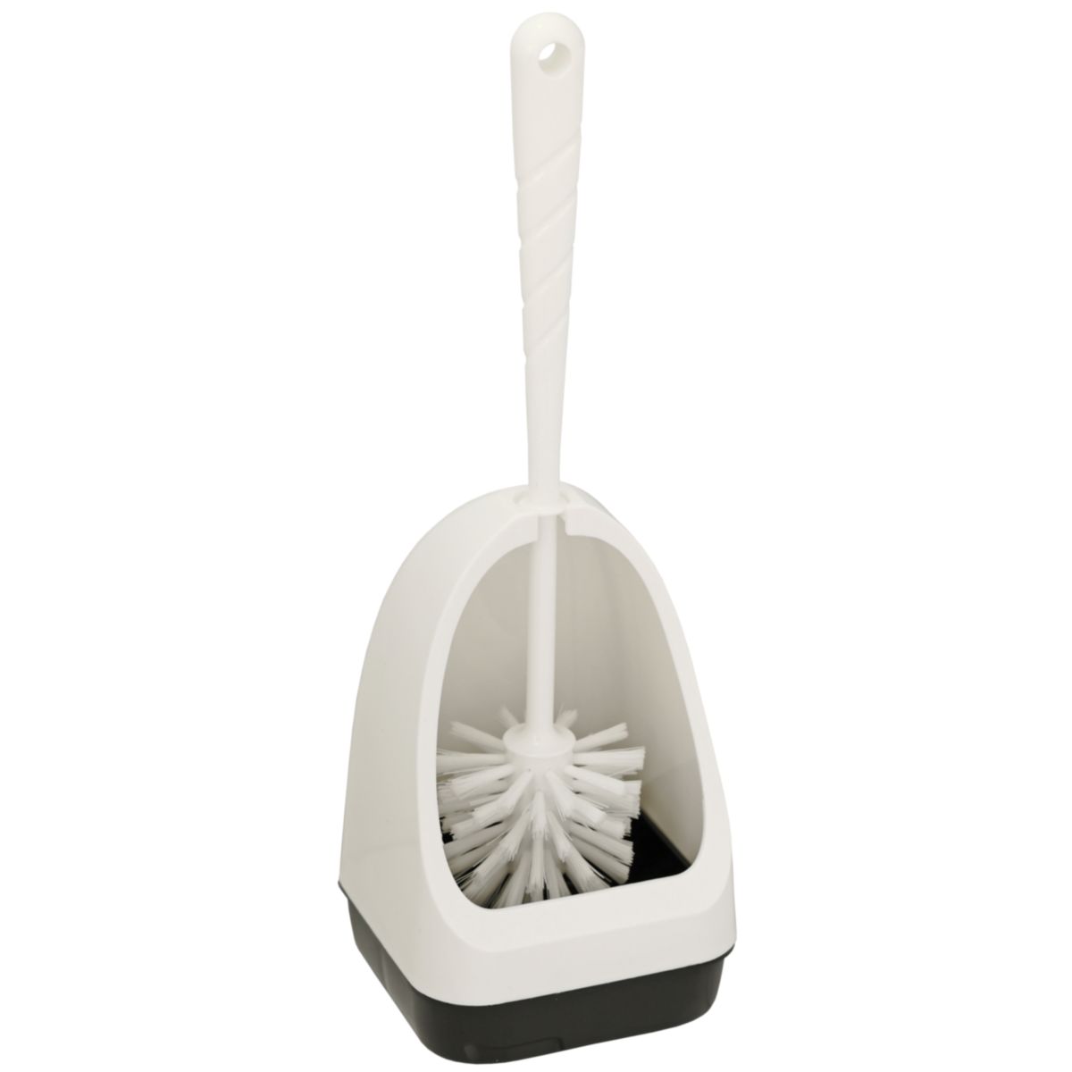 WC-Garnitur Hoch/Rund Kunststoff Weiß-Weiß