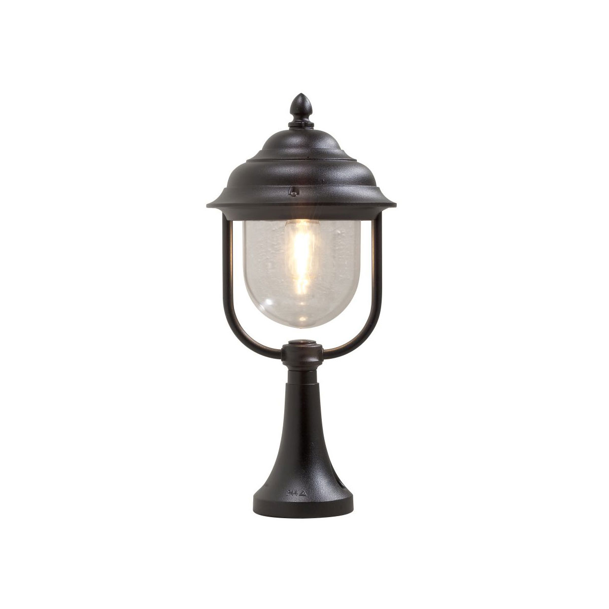 Konstsmide Sockelleuchte Parma schwarz