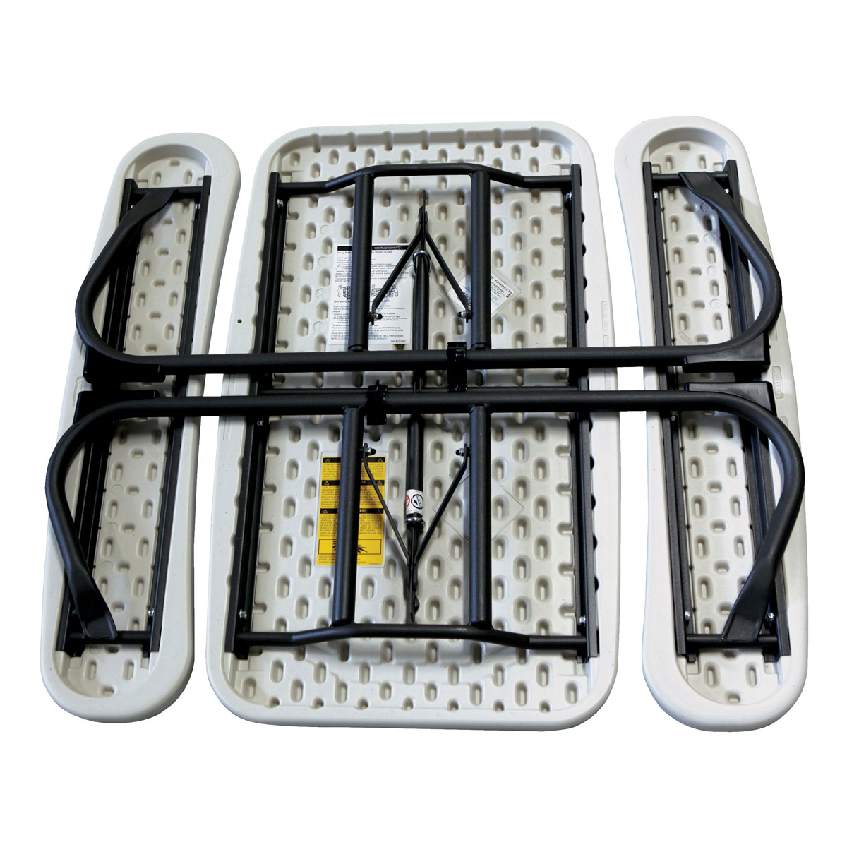 Lifetime Tisch für Kinder mit Klappfunktion 90x82,5x53,5cm Lichtgrau Bild 2