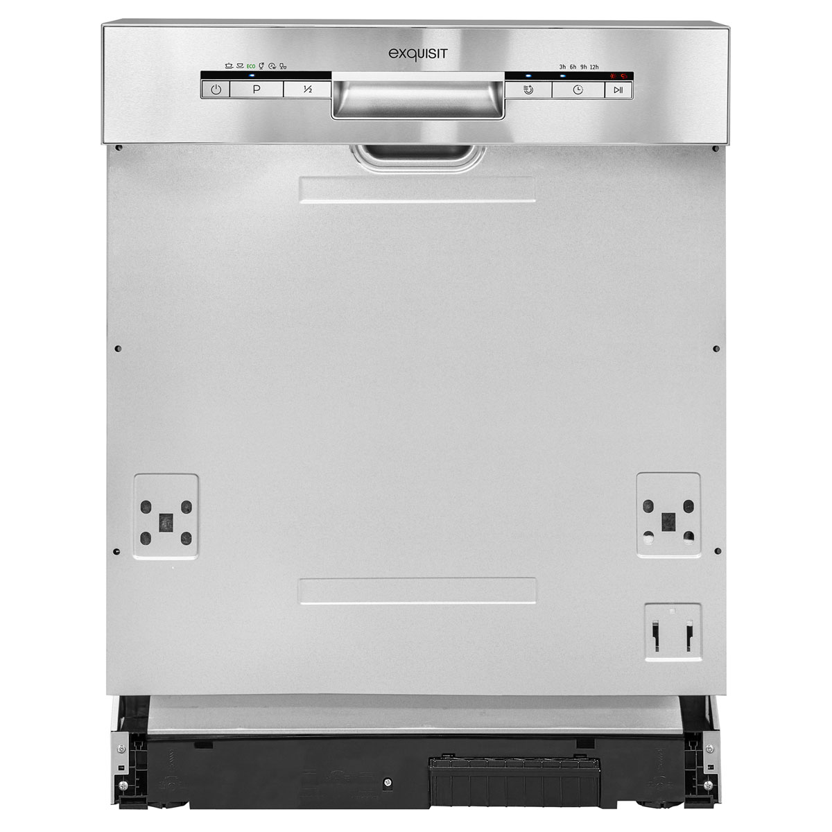 exquisit Einbau-Geschirrspüler, EGSP 1012-EB-030 Einox Bild 2