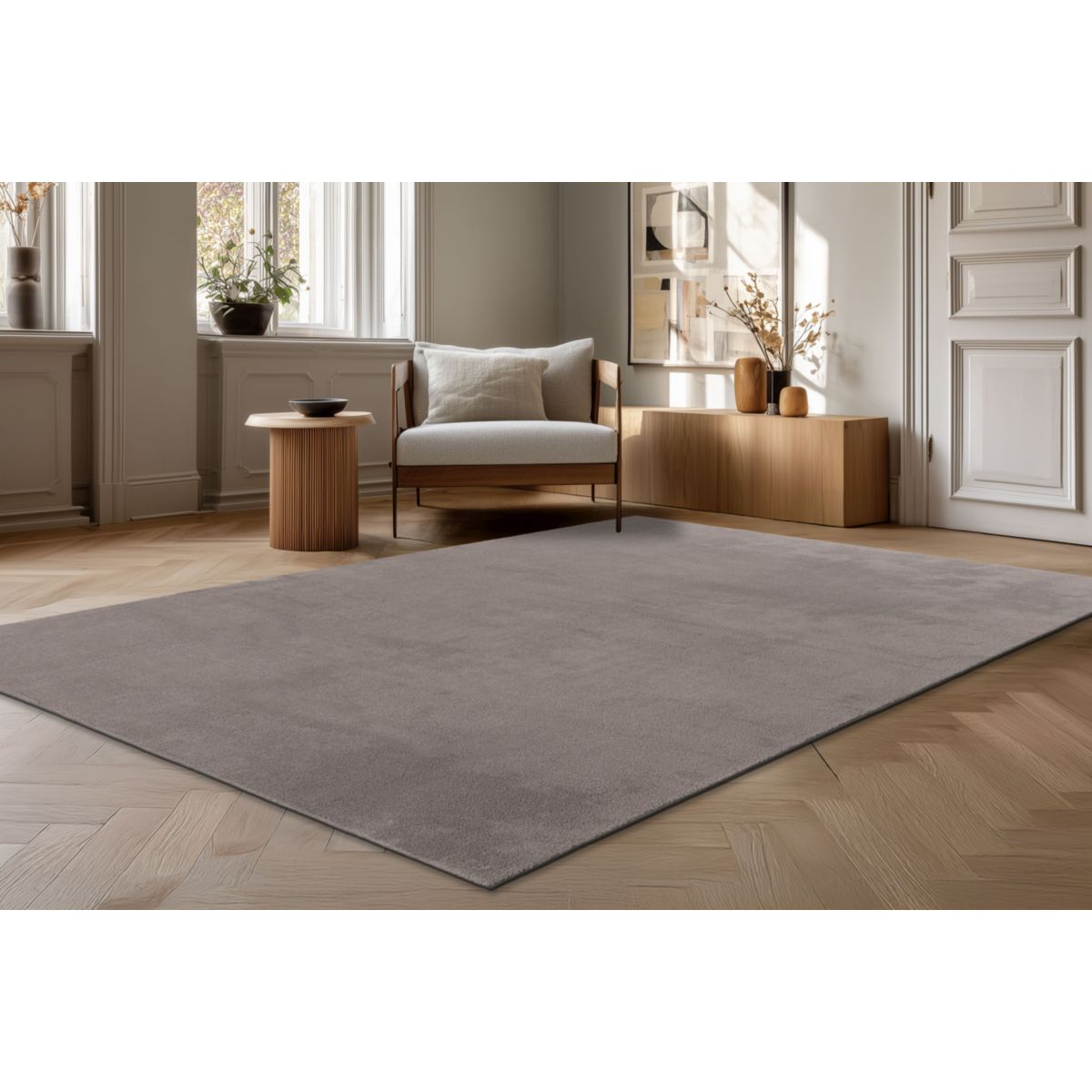 Earthquake 225 Grau 200 x 280 cm Bild 3