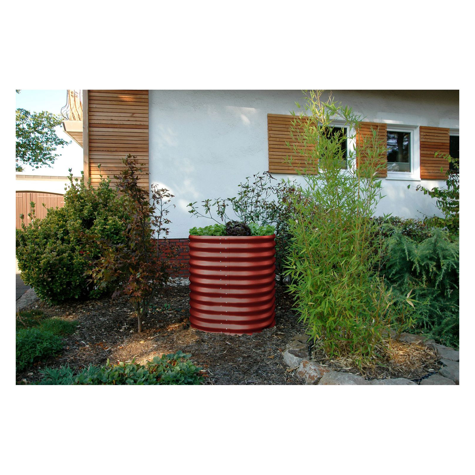 Vitavia Hochbeet Terra Rund 858 rubin