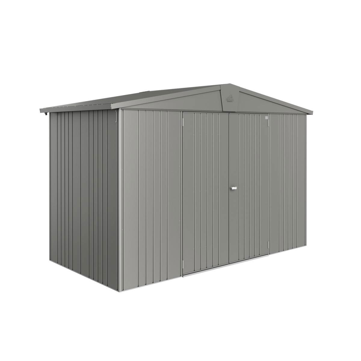 Biohort Gerätehaus Europa 316 x 156 x 209 cm quarzgrau-metallic