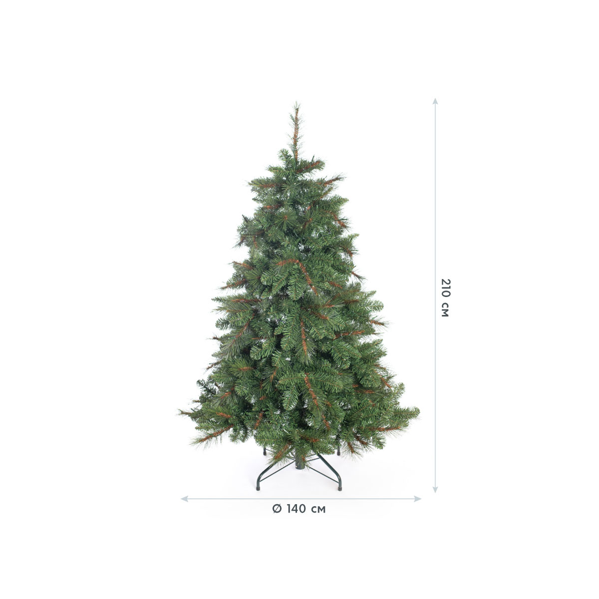 Künstlicher Weihnachtsbaum Mesa Fichte 210 cm Grün Bild 5