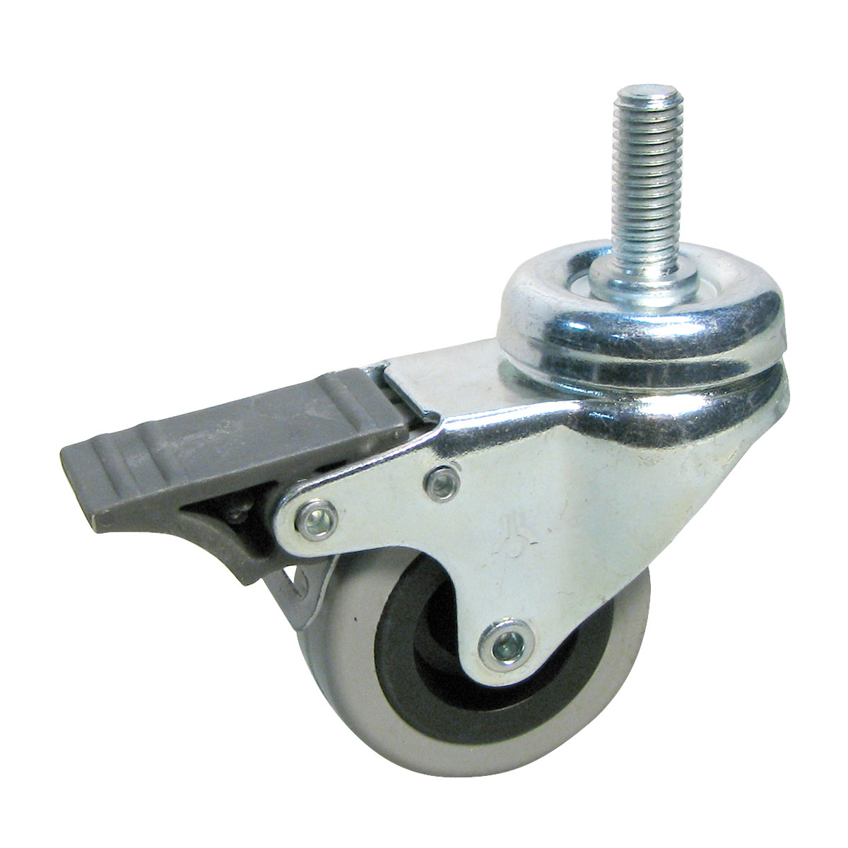 Dörner + Helmer Lenkrolle mit Gewindestift-Gleitlager 50 x 19 mm