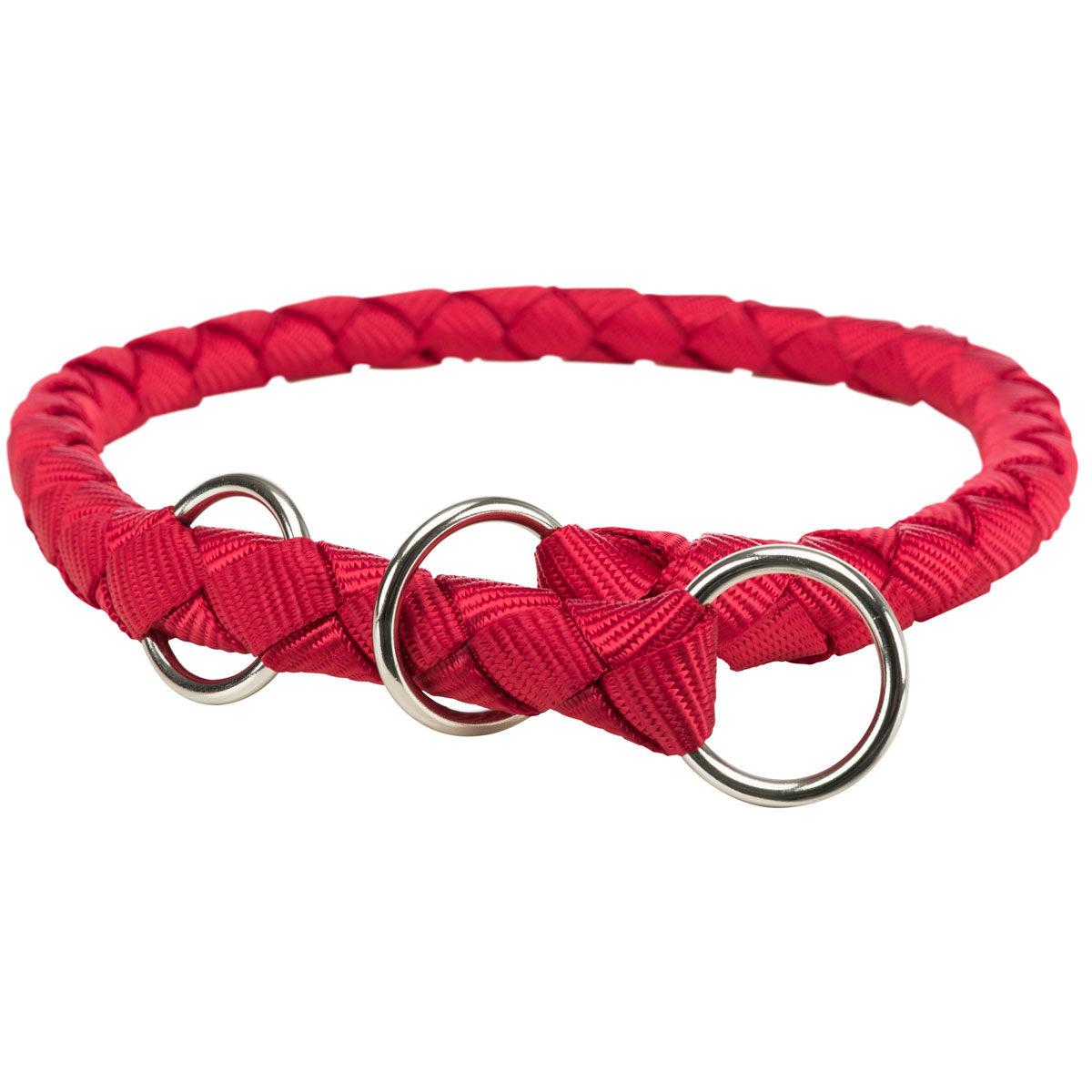 Trixie Zug-Stopp-Halsband Cavo Größe L-XL 52-60 cm 18 mm rot