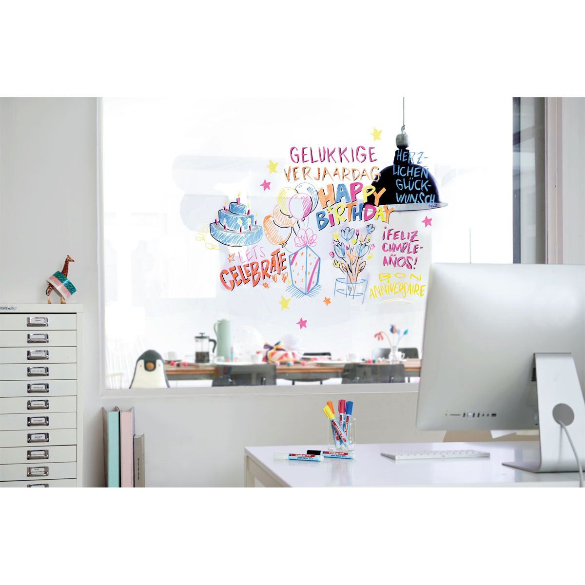 Edding  Glasmarker e-95/1 schwarz Bild 6