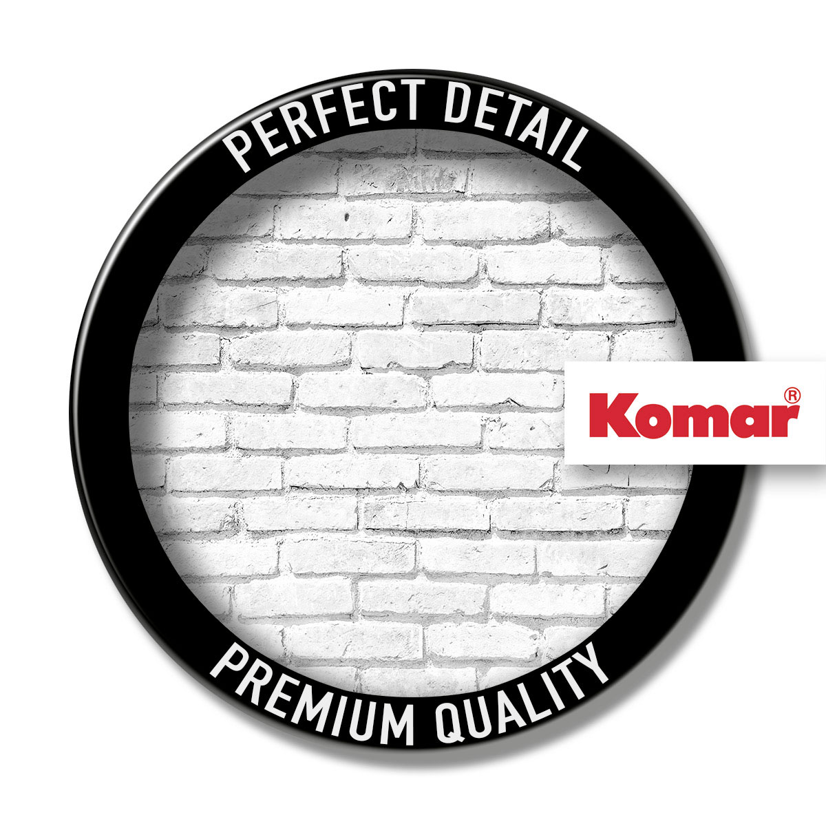 Komar  Vlies Fototapete Brick Wall 368x248 cm Bild 4