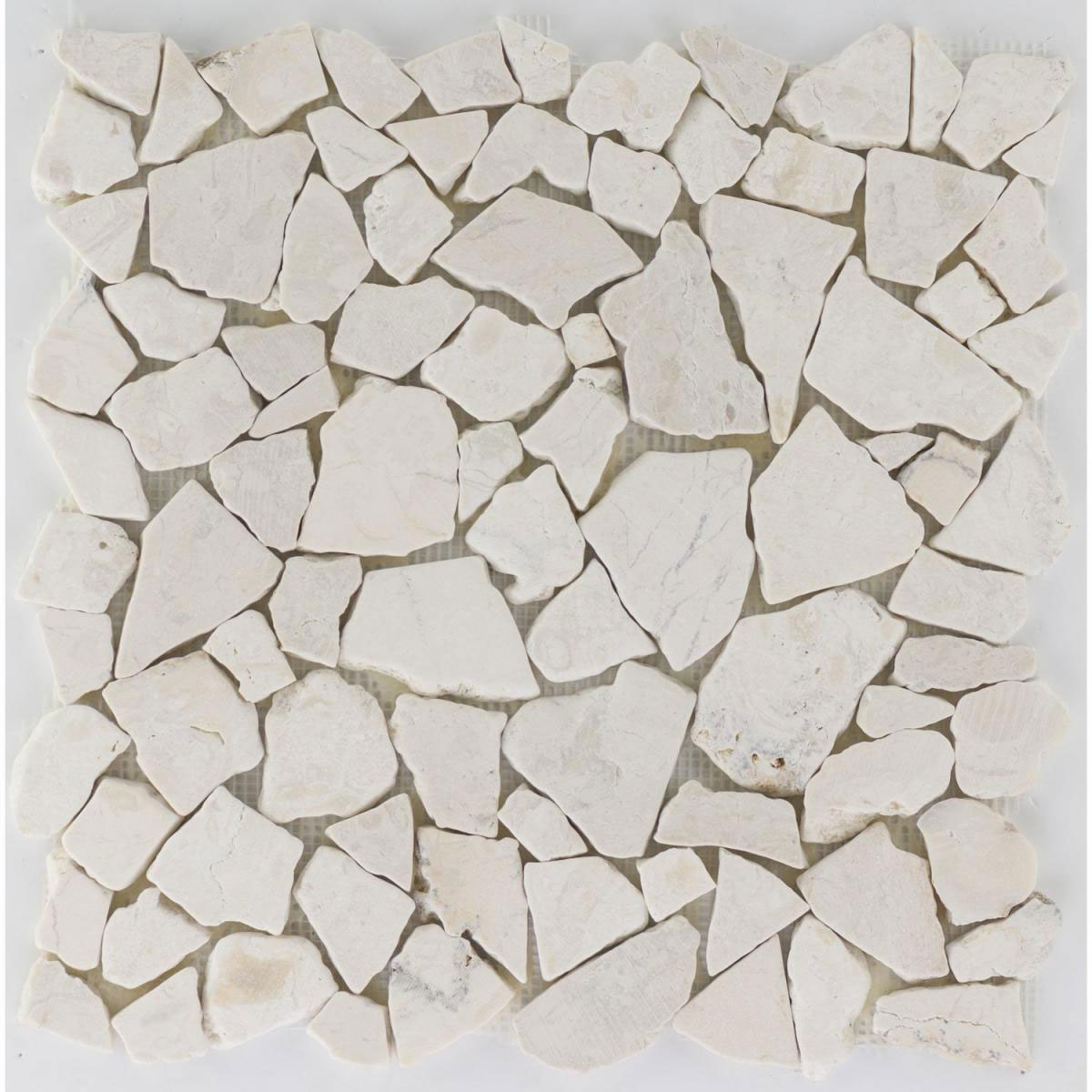 Polymosaik Biancone Marmor 28 x 28 x 0,8 cm