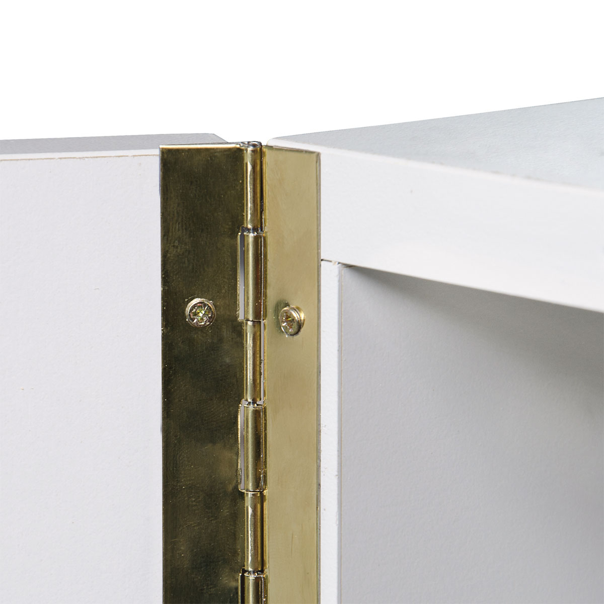 Suki Klavierband Stahl 120 x 3,2 cm vermessingt Bild 2